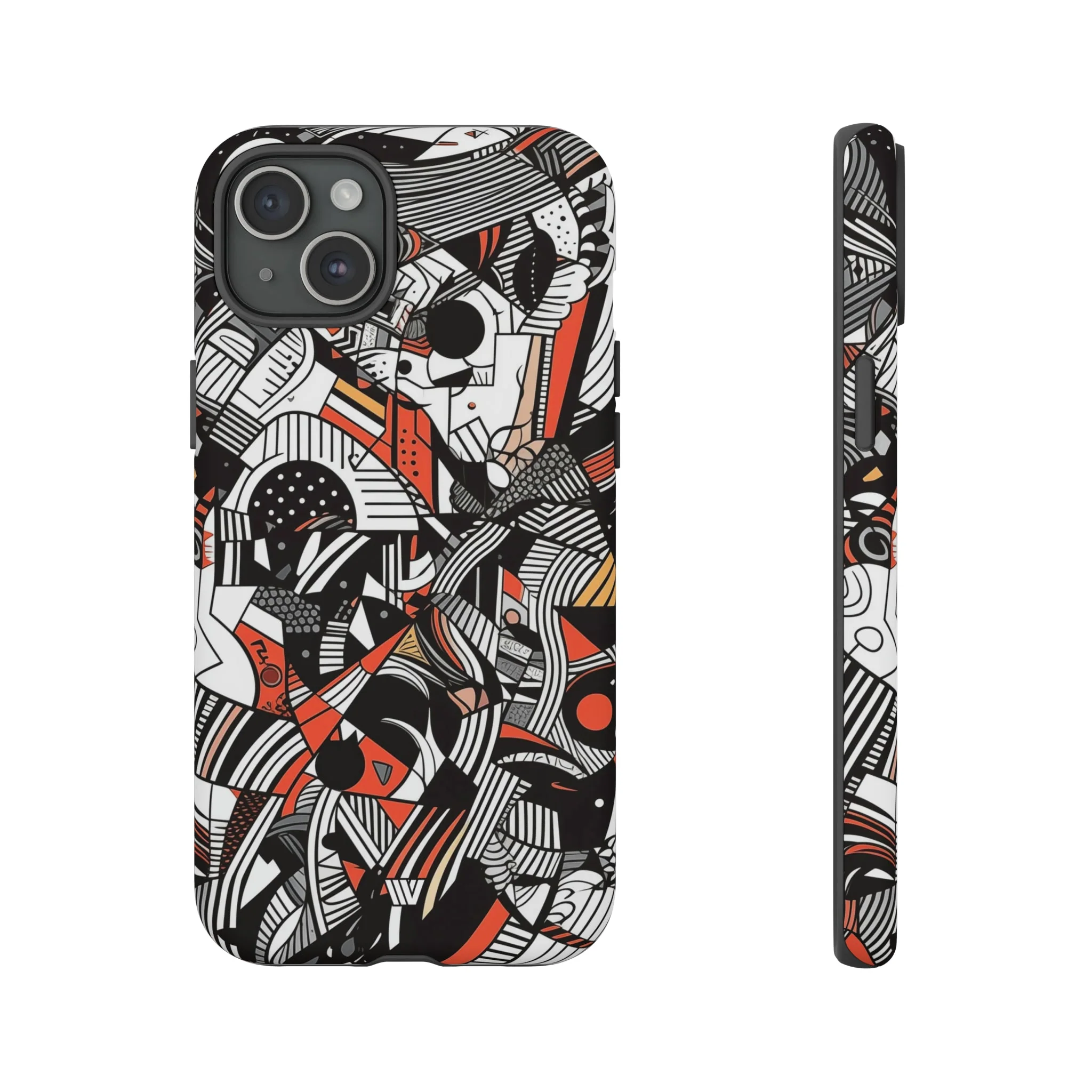 ABSTRACT DOODLE #3 | Tough Phone Case - Image 59