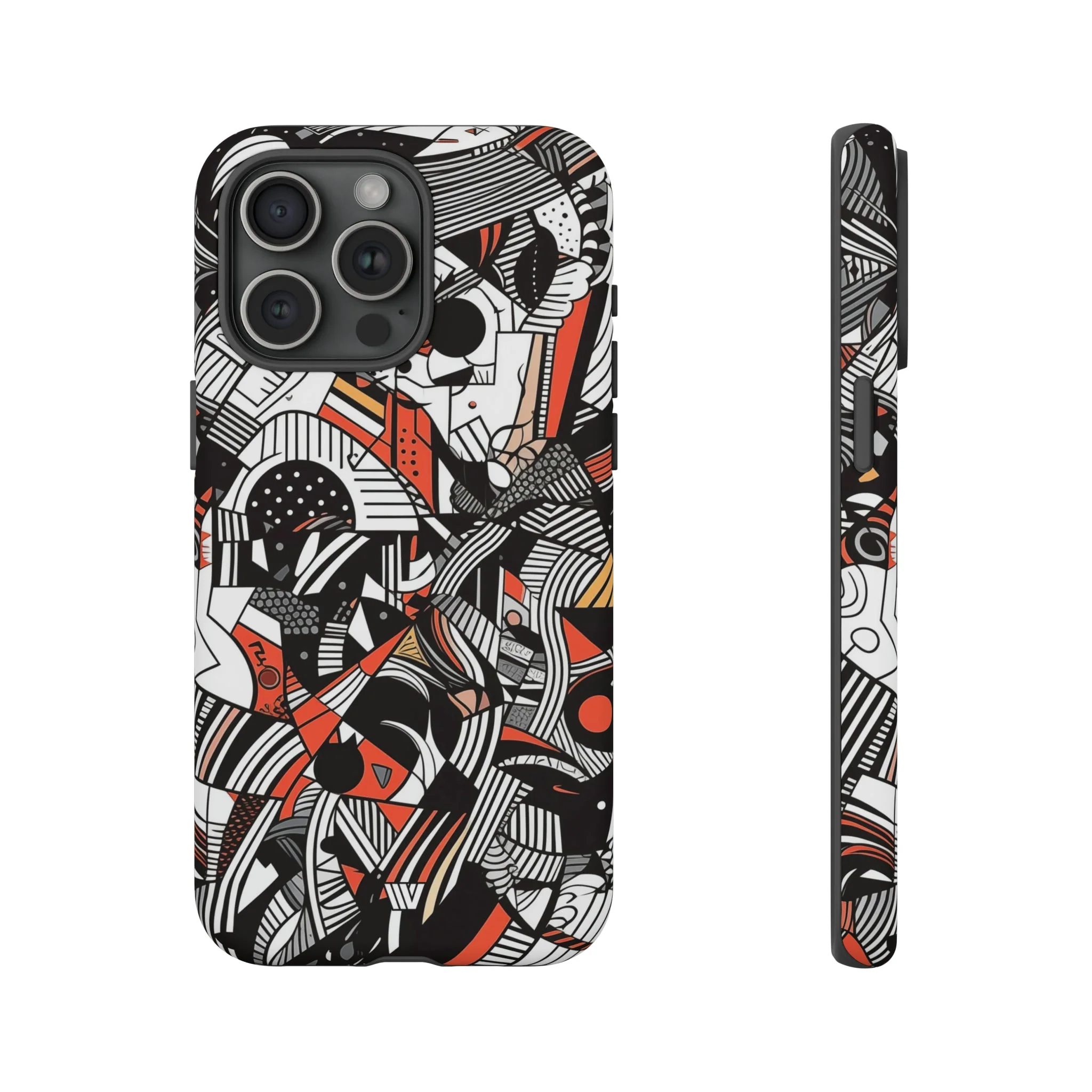 ABSTRACT DOODLE #3 | Tough Phone Case - Image 63