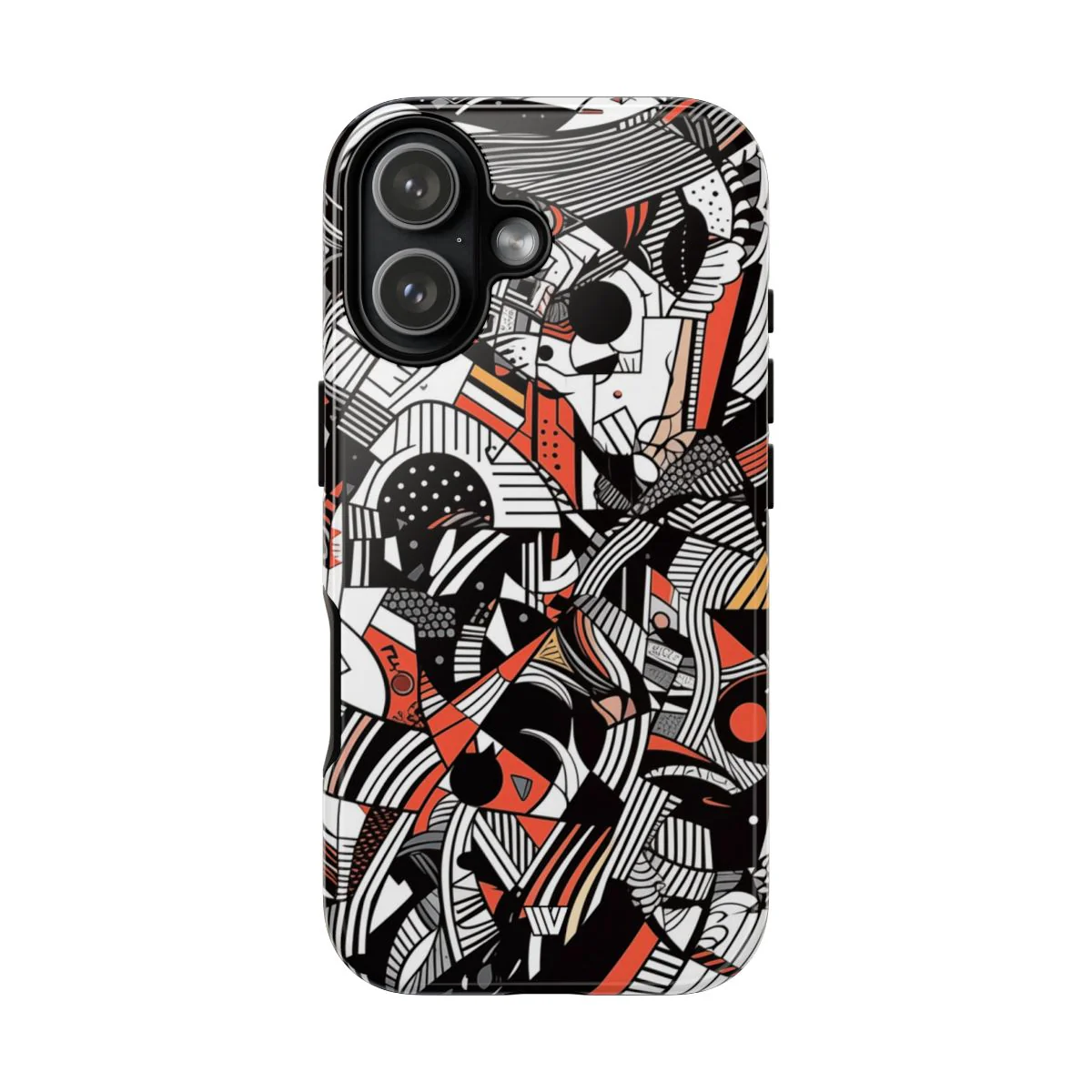 ABSTRACT DOODLE #3 | Tough Phone Case - Image 67