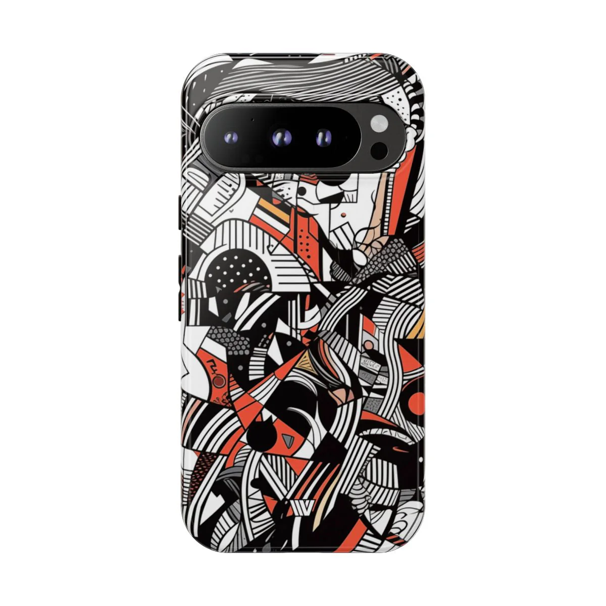 ABSTRACT DOODLE #3 | Tough Phone Case - Image 84