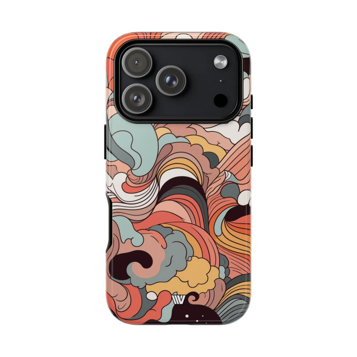 ABSTRACT DOODLE CLOUDS | Tough Phone Case - Image 100