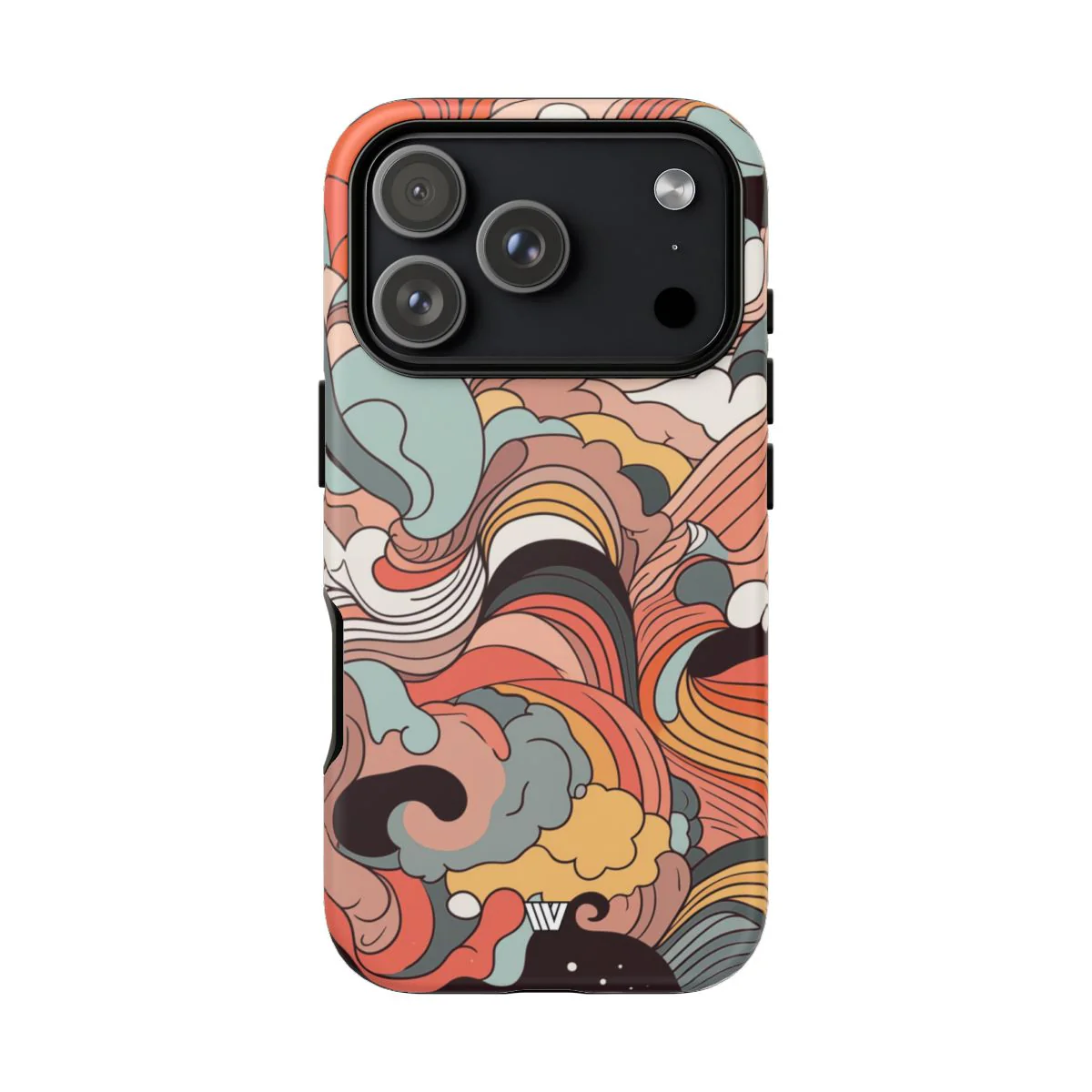 ABSTRACT DOODLE CLOUDS | Tough Phone Case - Image 101