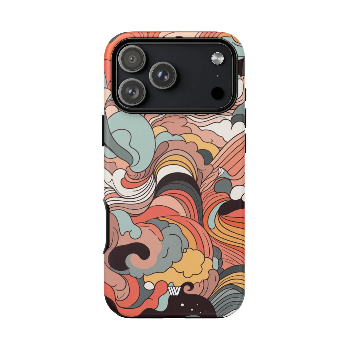 ABSTRACT DOODLE CLOUDS | Tough Phone Case - Image 103