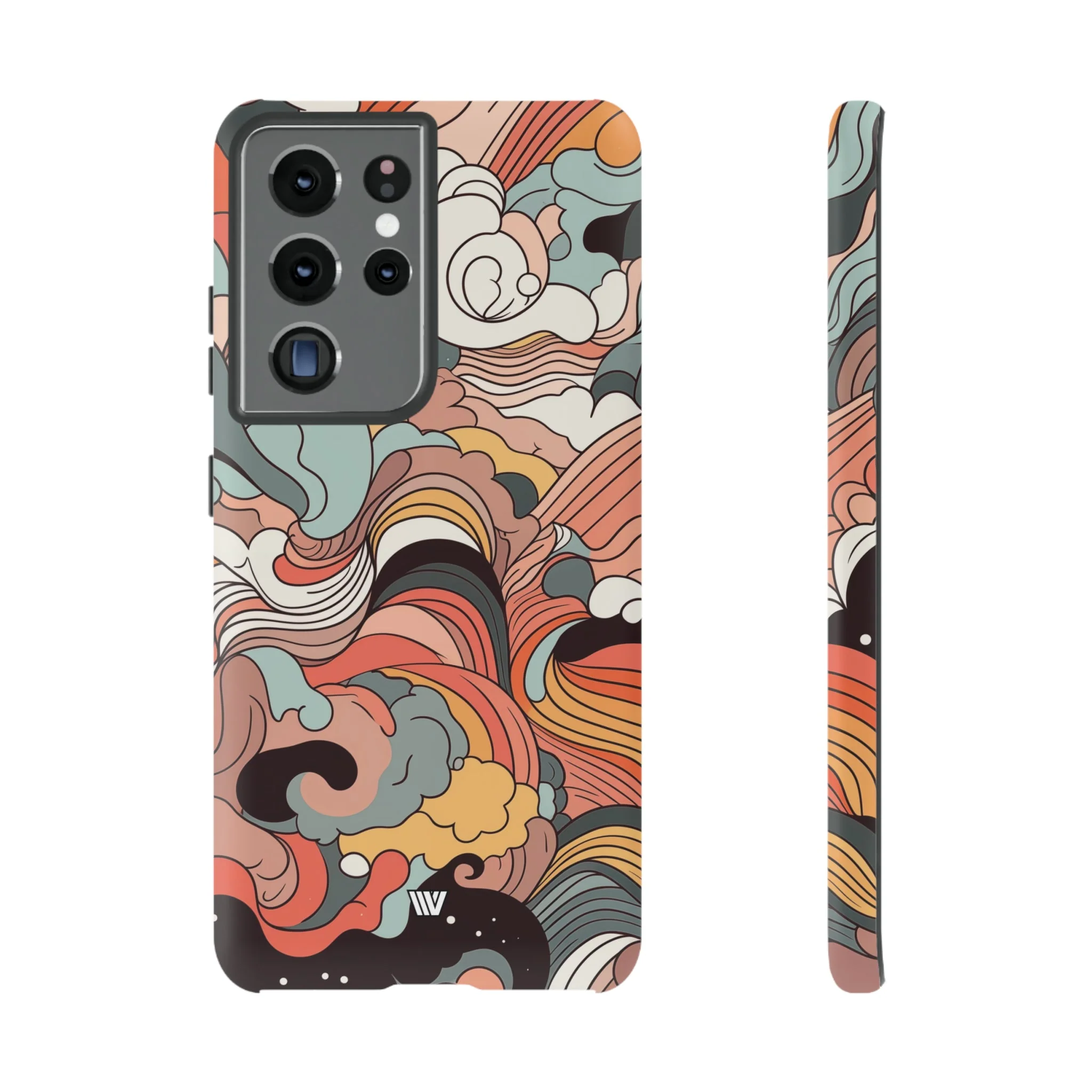 ABSTRACT DOODLE CLOUDS | Tough Phone Case - Image 30
