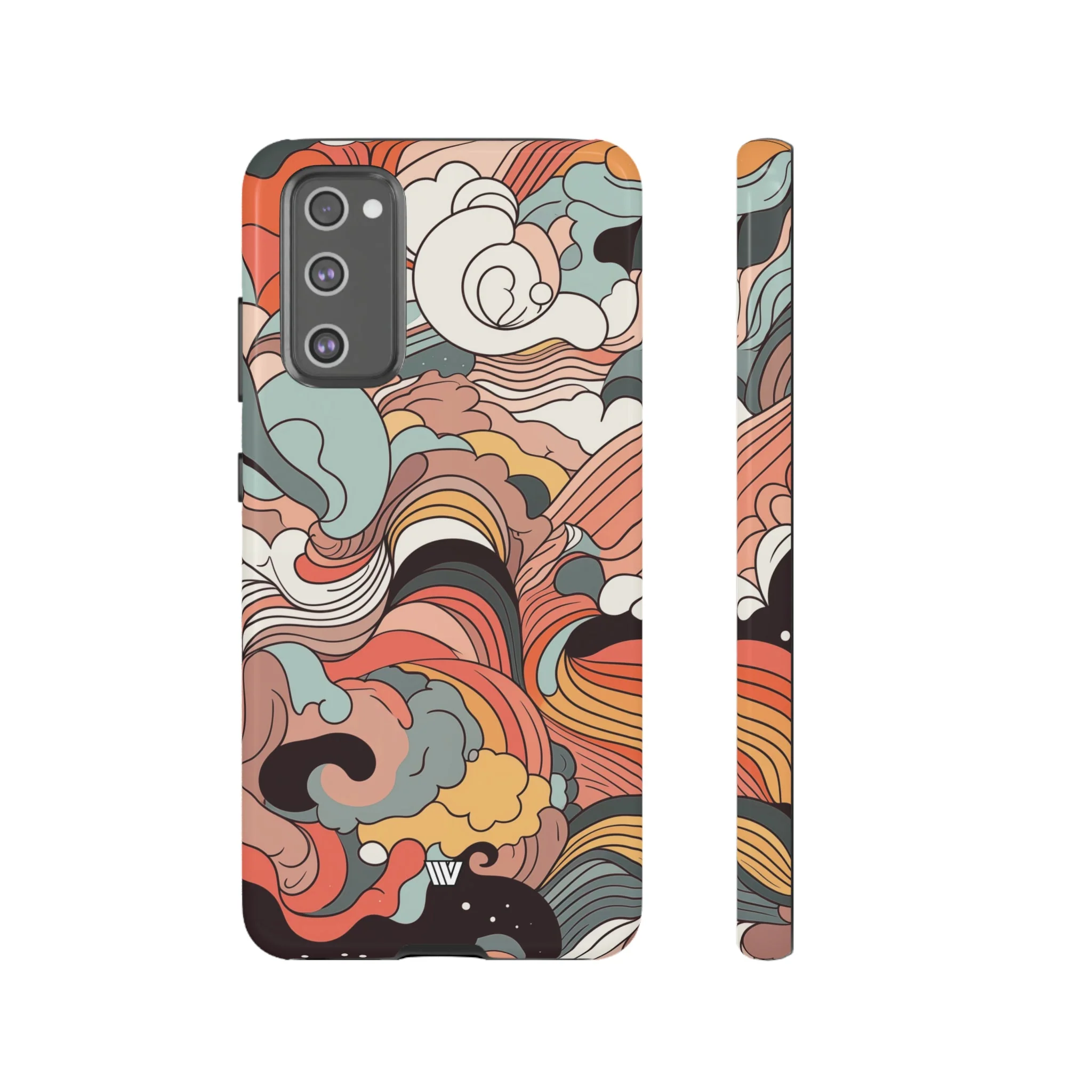ABSTRACT DOODLE CLOUDS | Tough Phone Case - Image 31