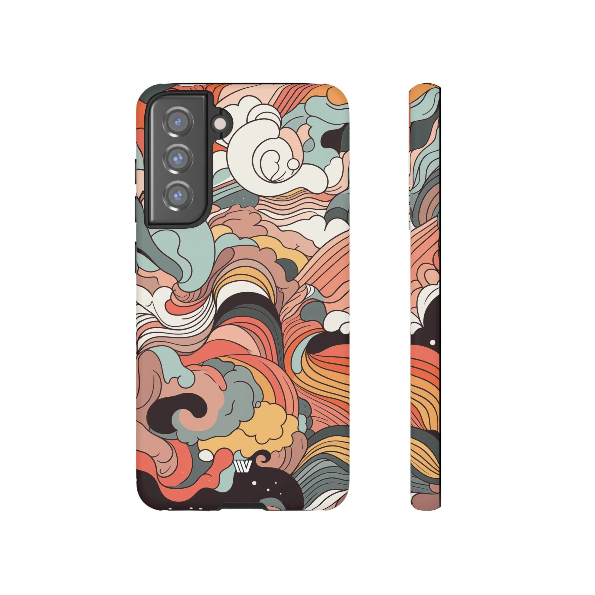 ABSTRACT DOODLE CLOUDS | Tough Phone Case - Image 34