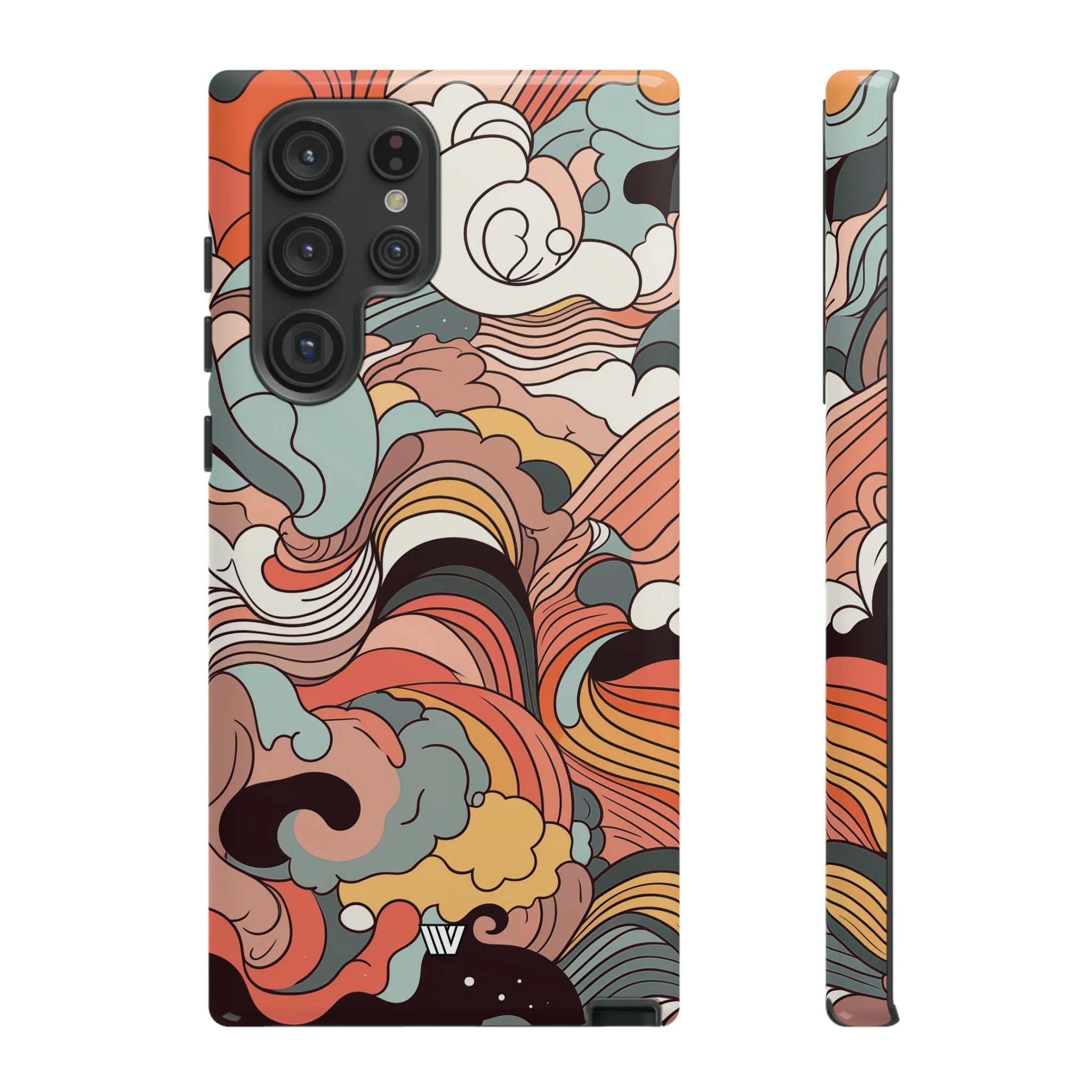 ABSTRACT DOODLE CLOUDS | Tough Phone Case - Image 39