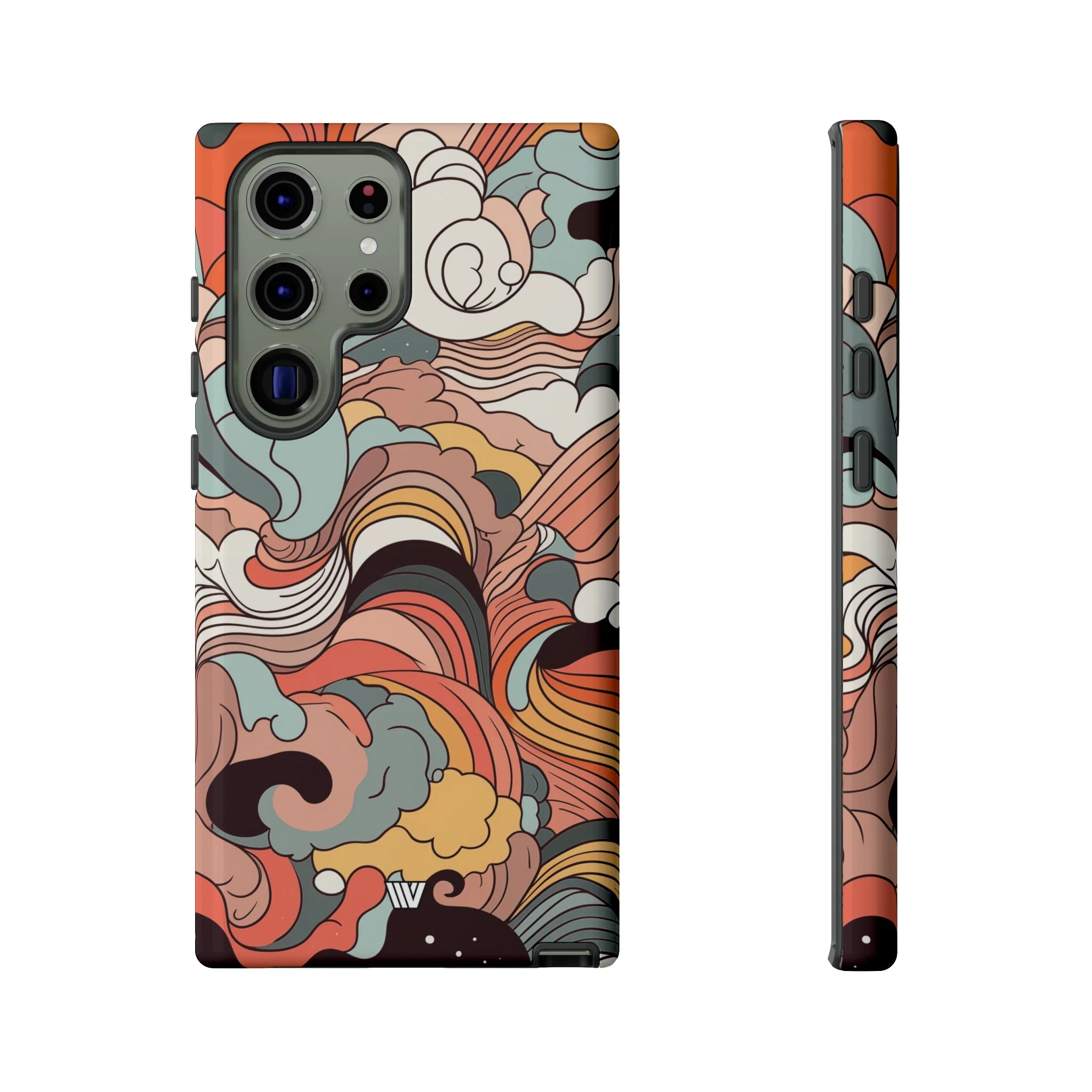 ABSTRACT DOODLE CLOUDS | Tough Phone Case - Image 53
