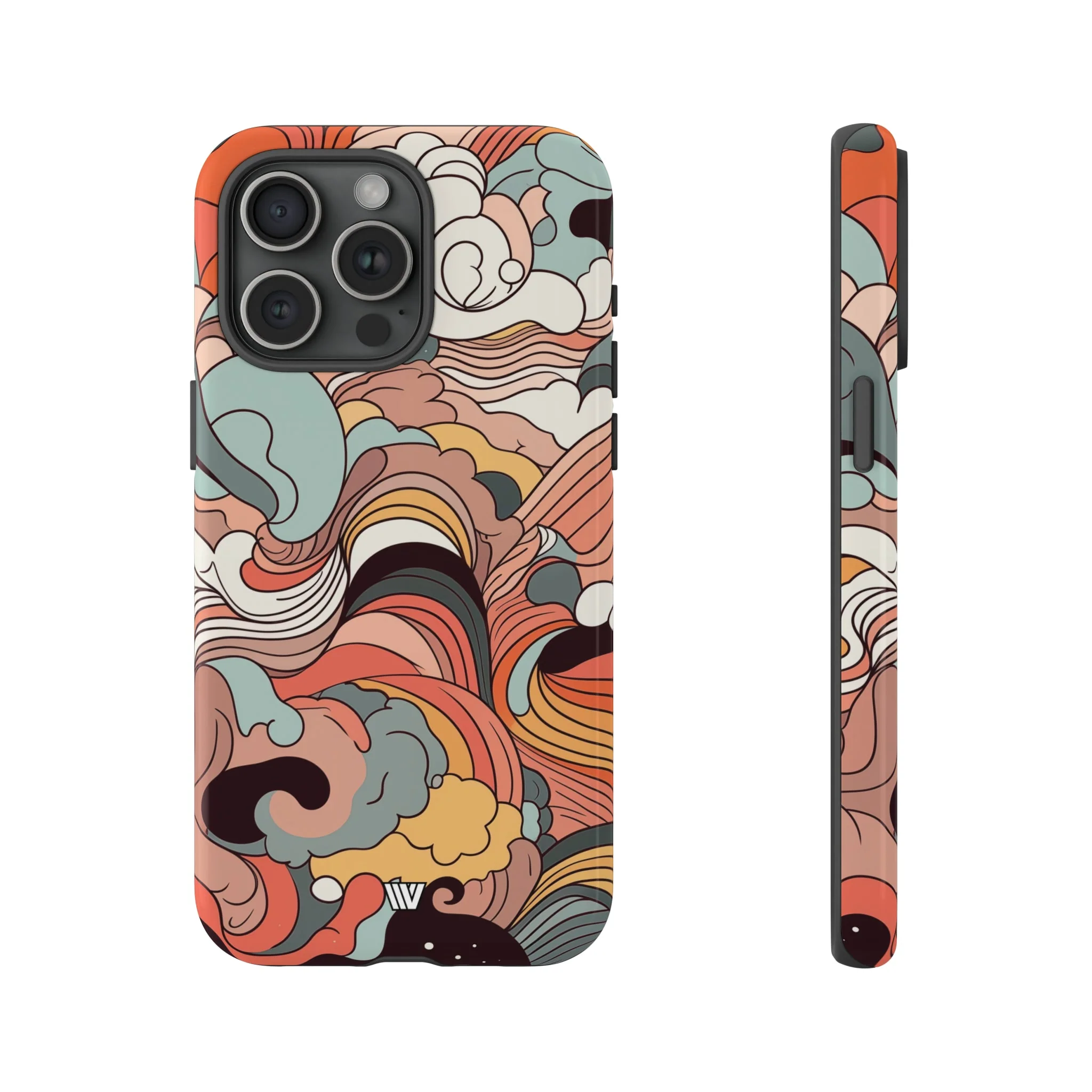 ABSTRACT DOODLE CLOUDS | Tough Phone Case - Image 62