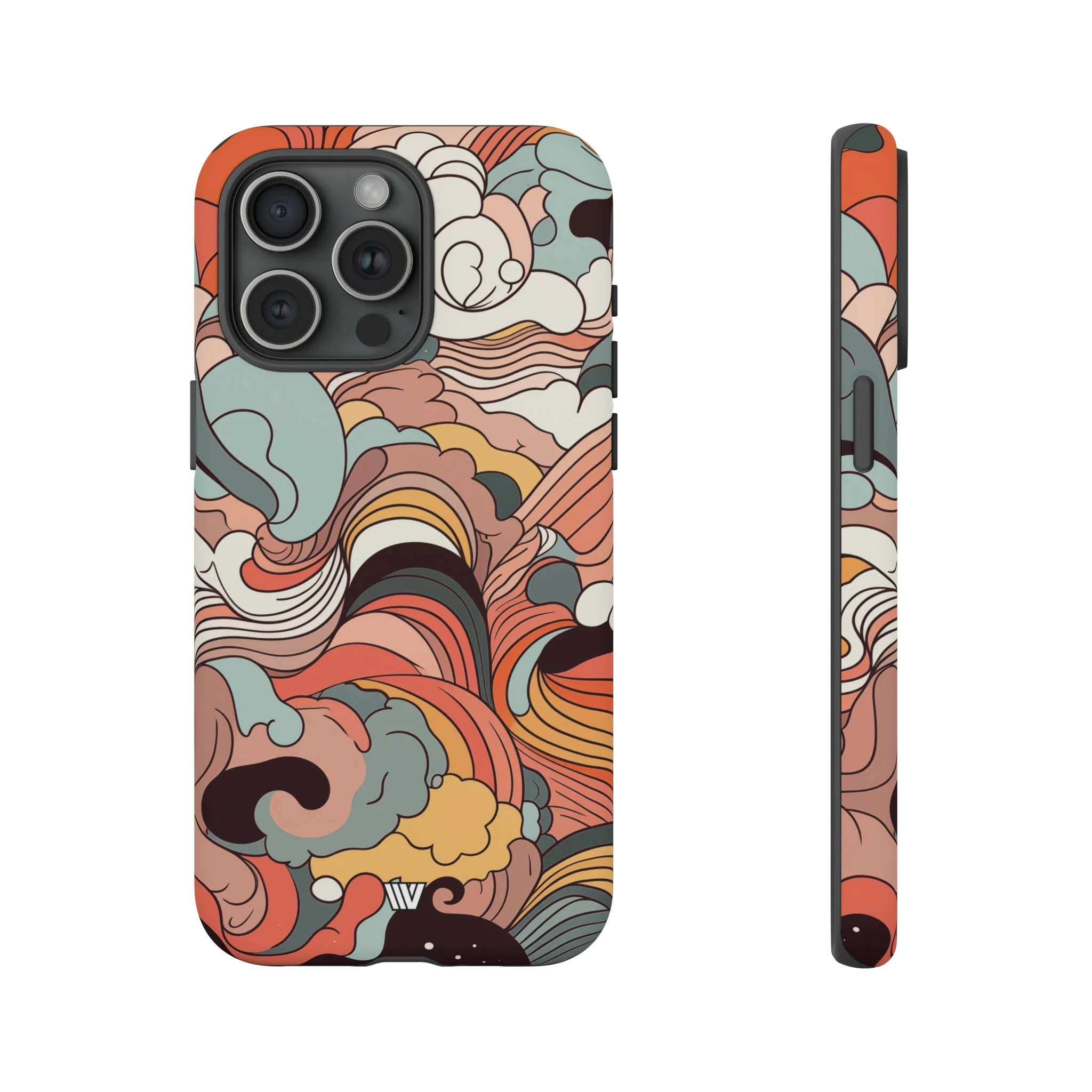 ABSTRACT DOODLE CLOUDS | Tough Phone Case - Image 63