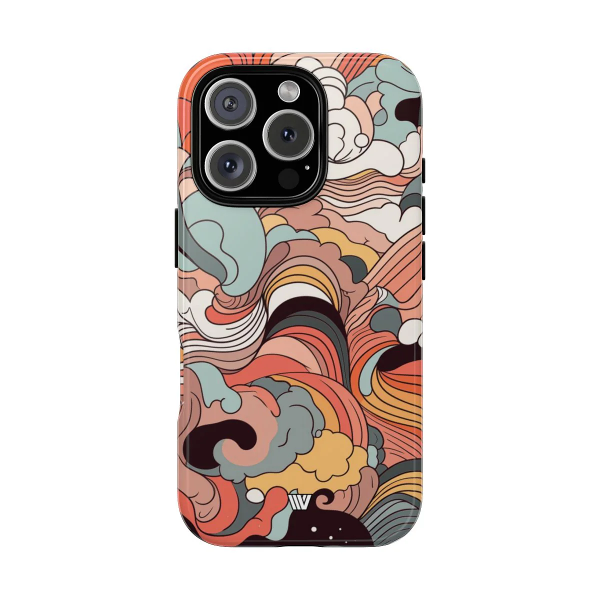 ABSTRACT DOODLE CLOUDS | Tough Phone Case - Image 67