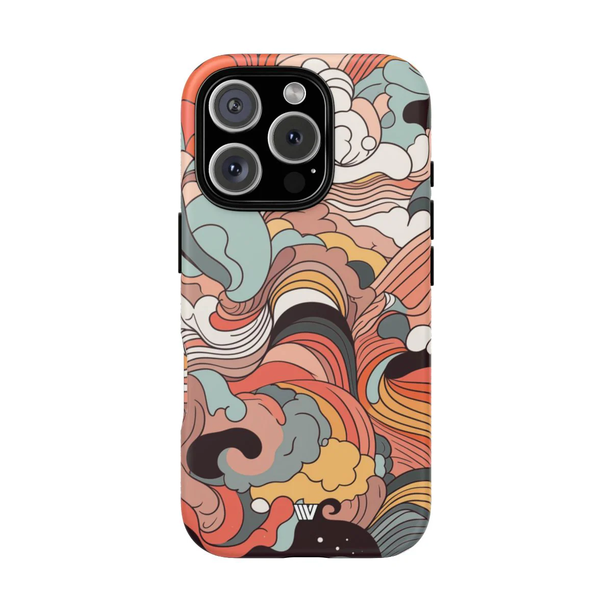 ABSTRACT DOODLE CLOUDS | Tough Phone Case - Image 68