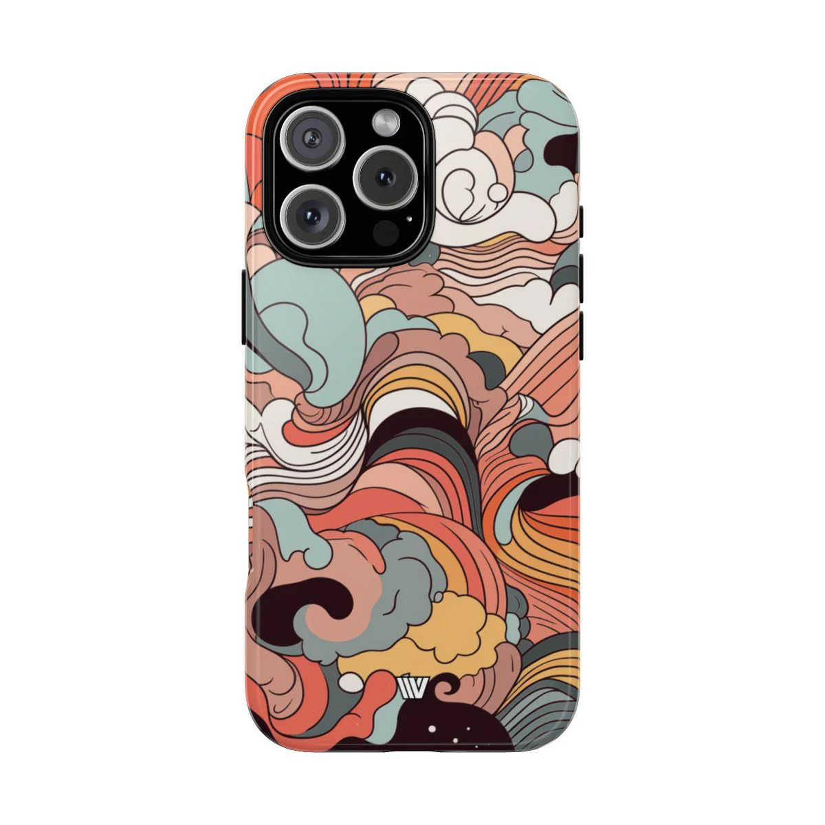 ABSTRACT DOODLE CLOUDS | Tough Phone Case - Image 69
