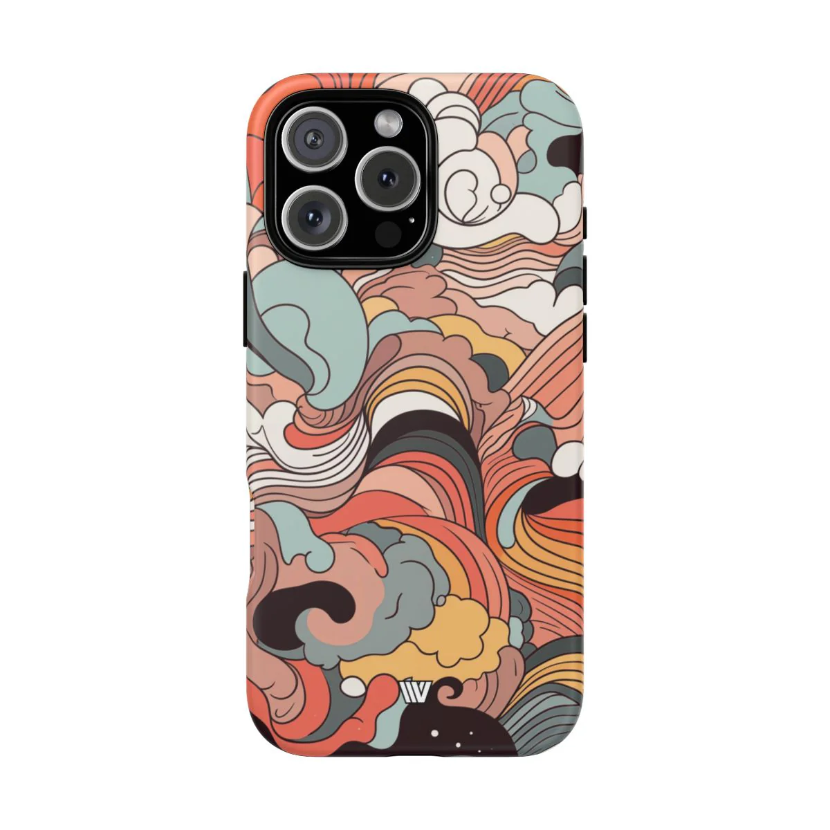 ABSTRACT DOODLE CLOUDS | Tough Phone Case - Image 70