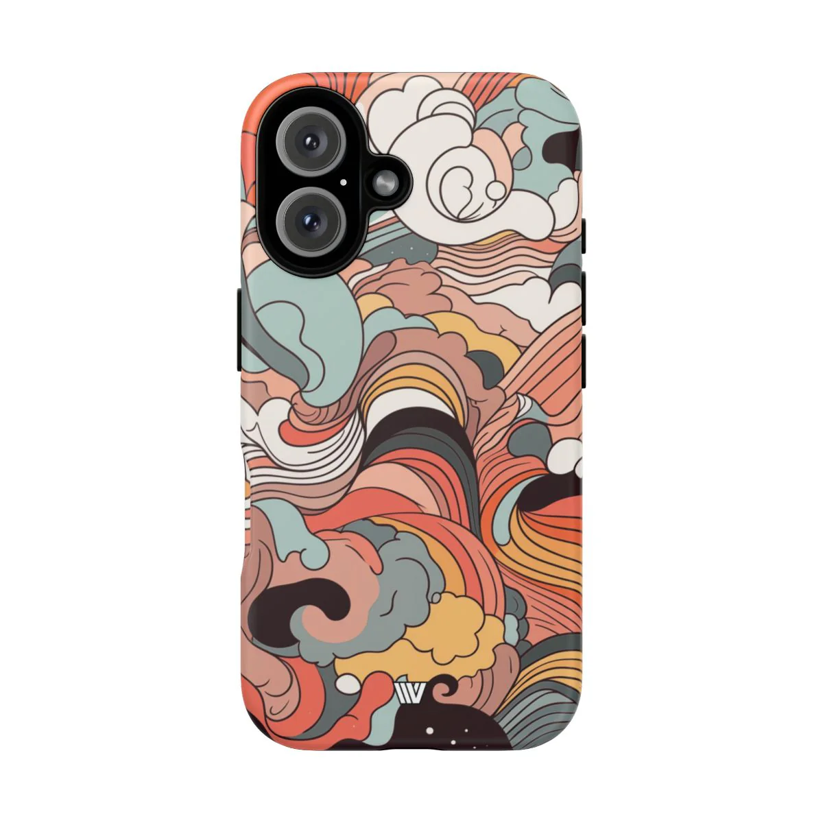 ABSTRACT DOODLE CLOUDS | Tough Phone Case - Image 71