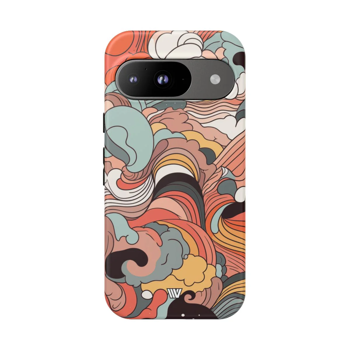 ABSTRACT DOODLE CLOUDS | Tough Phone Case - Image 75