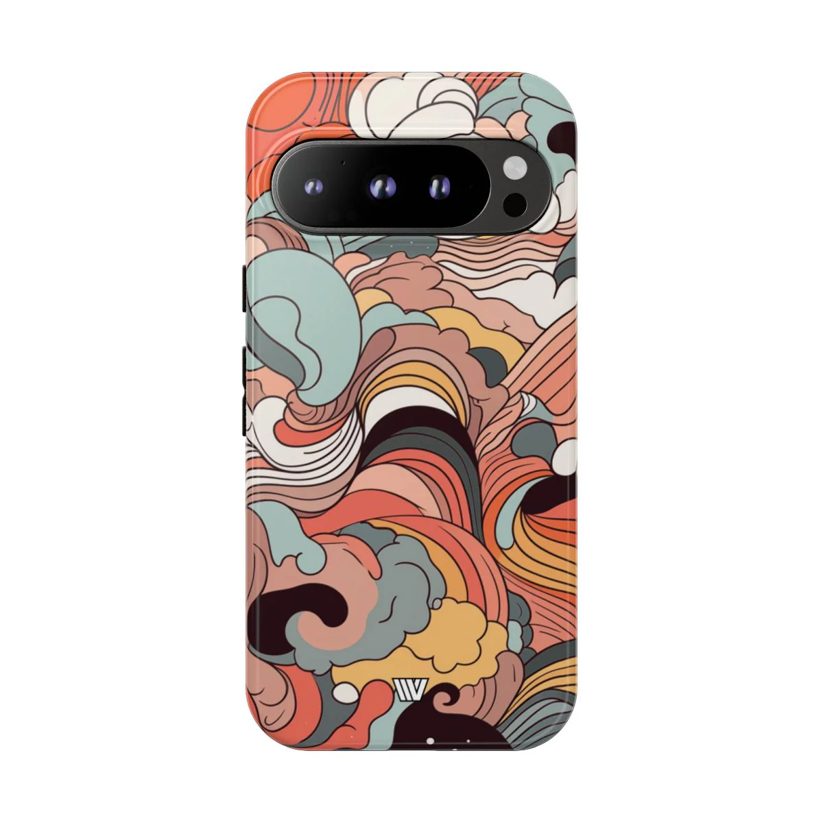 ABSTRACT DOODLE CLOUDS | Tough Phone Case - Image 76