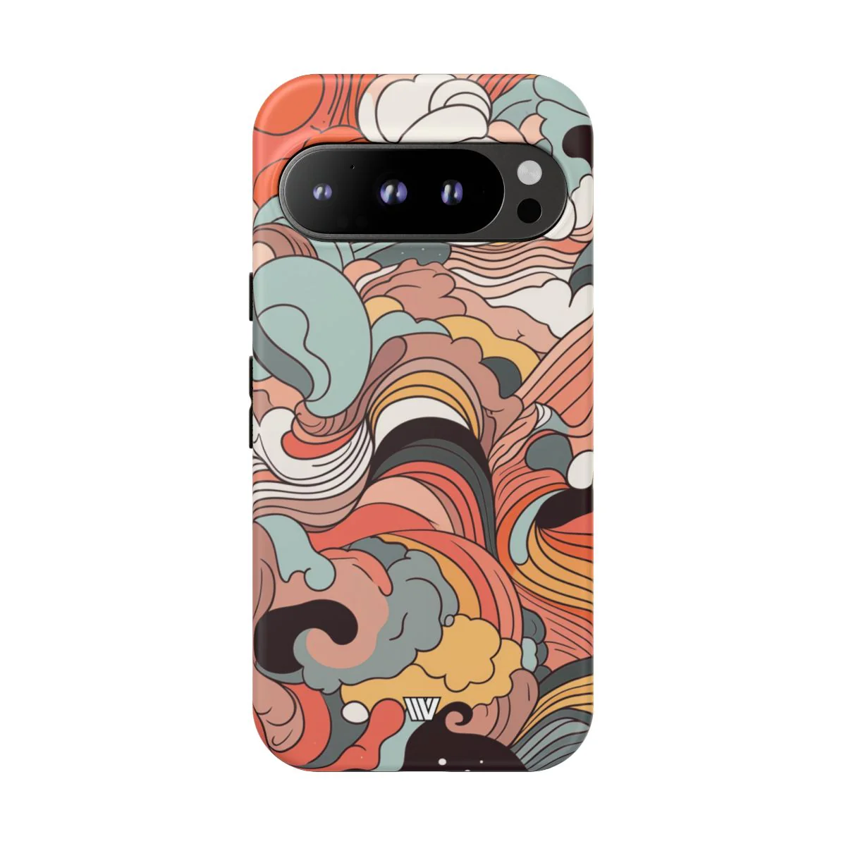 ABSTRACT DOODLE CLOUDS | Tough Phone Case - Image 77