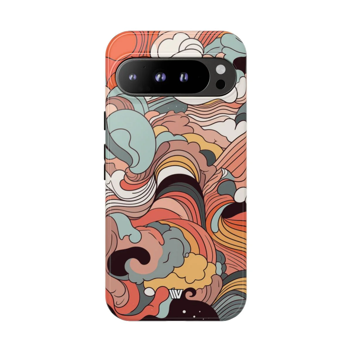 ABSTRACT DOODLE CLOUDS | Tough Phone Case - Image 78