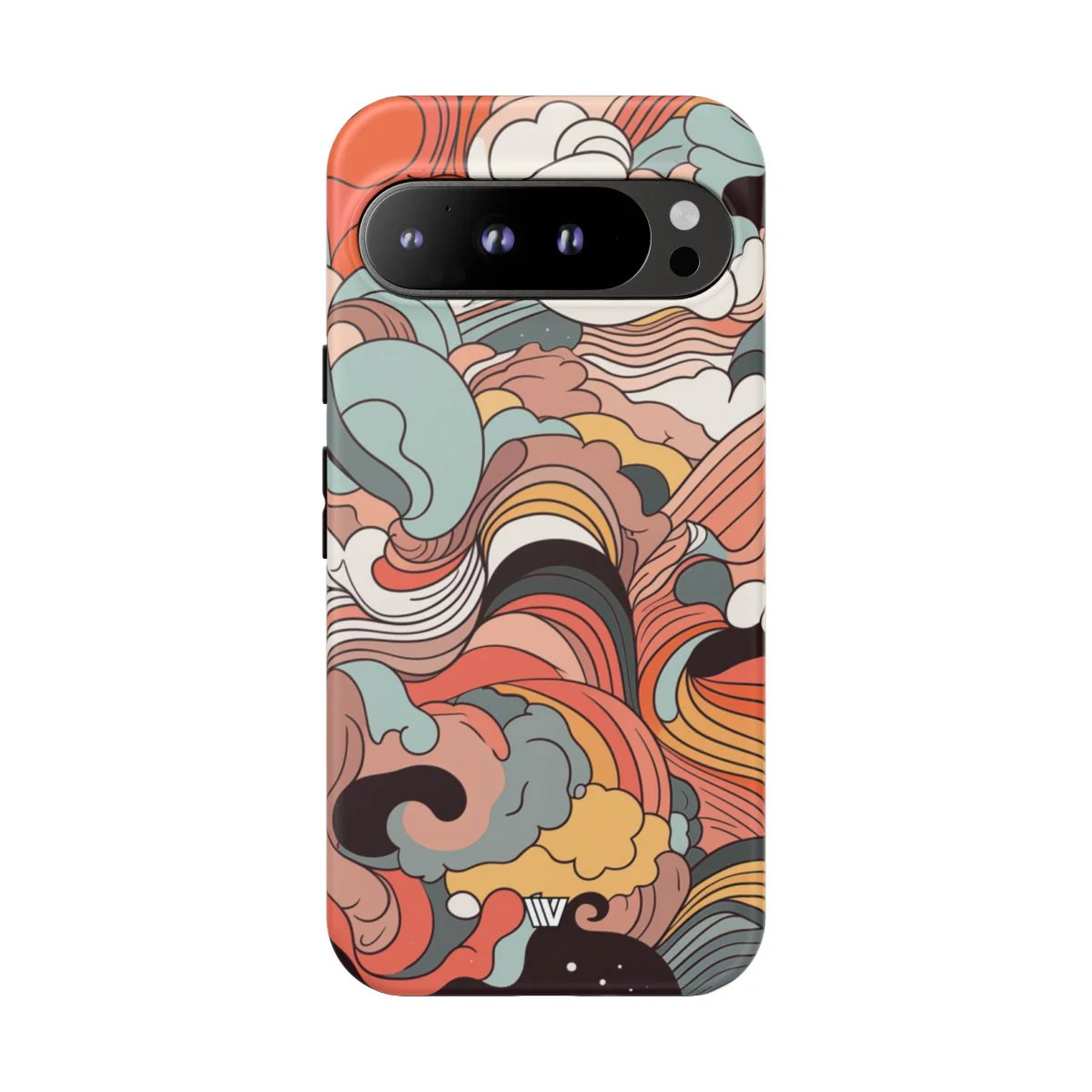 ABSTRACT DOODLE CLOUDS | Tough Phone Case - Image 79