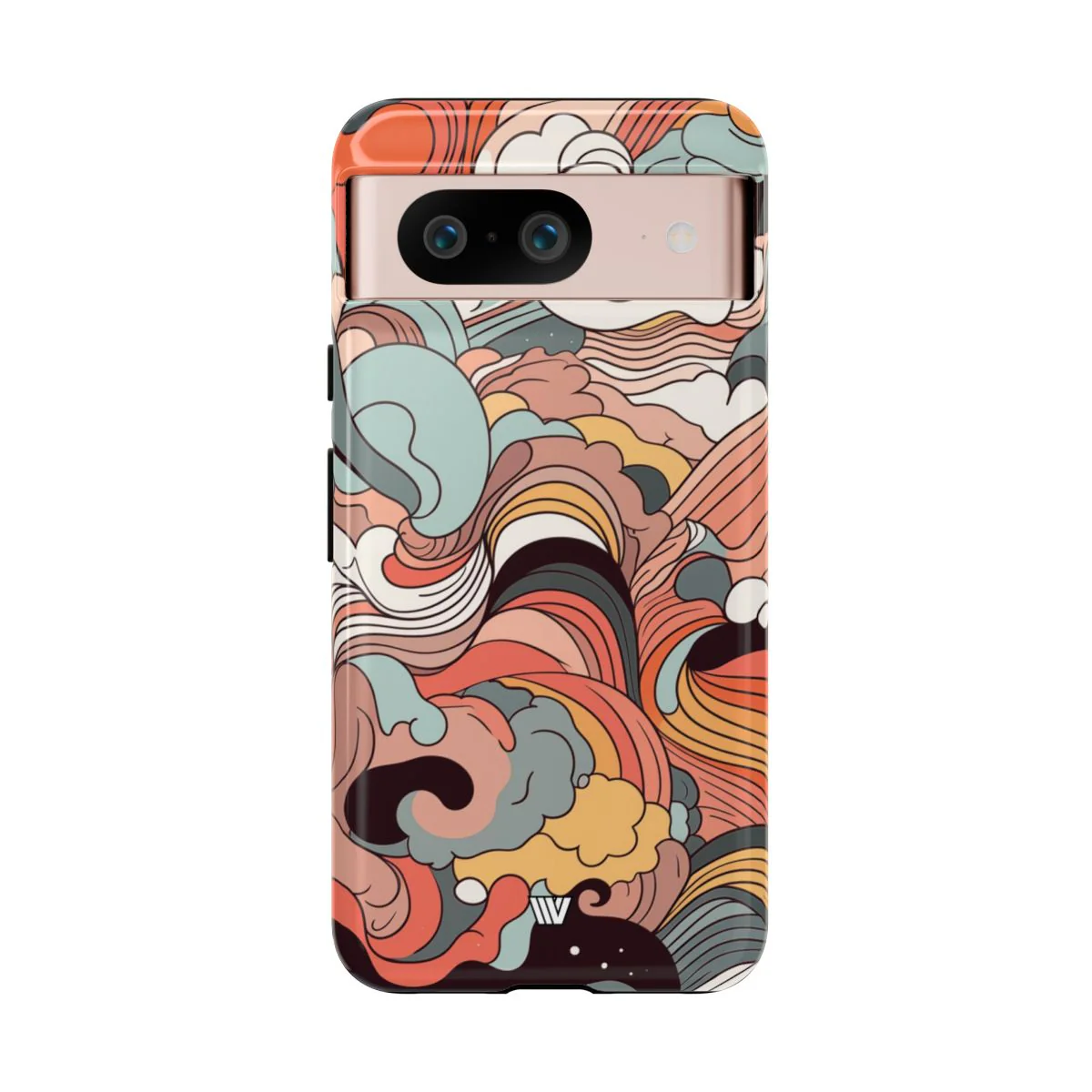 ABSTRACT DOODLE CLOUDS | Tough Phone Case - Image 80