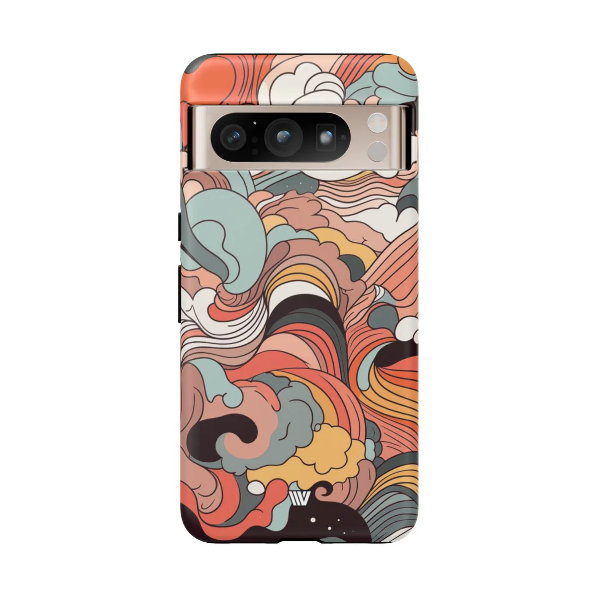 ABSTRACT DOODLE CLOUDS | Tough Phone Case - Image 83