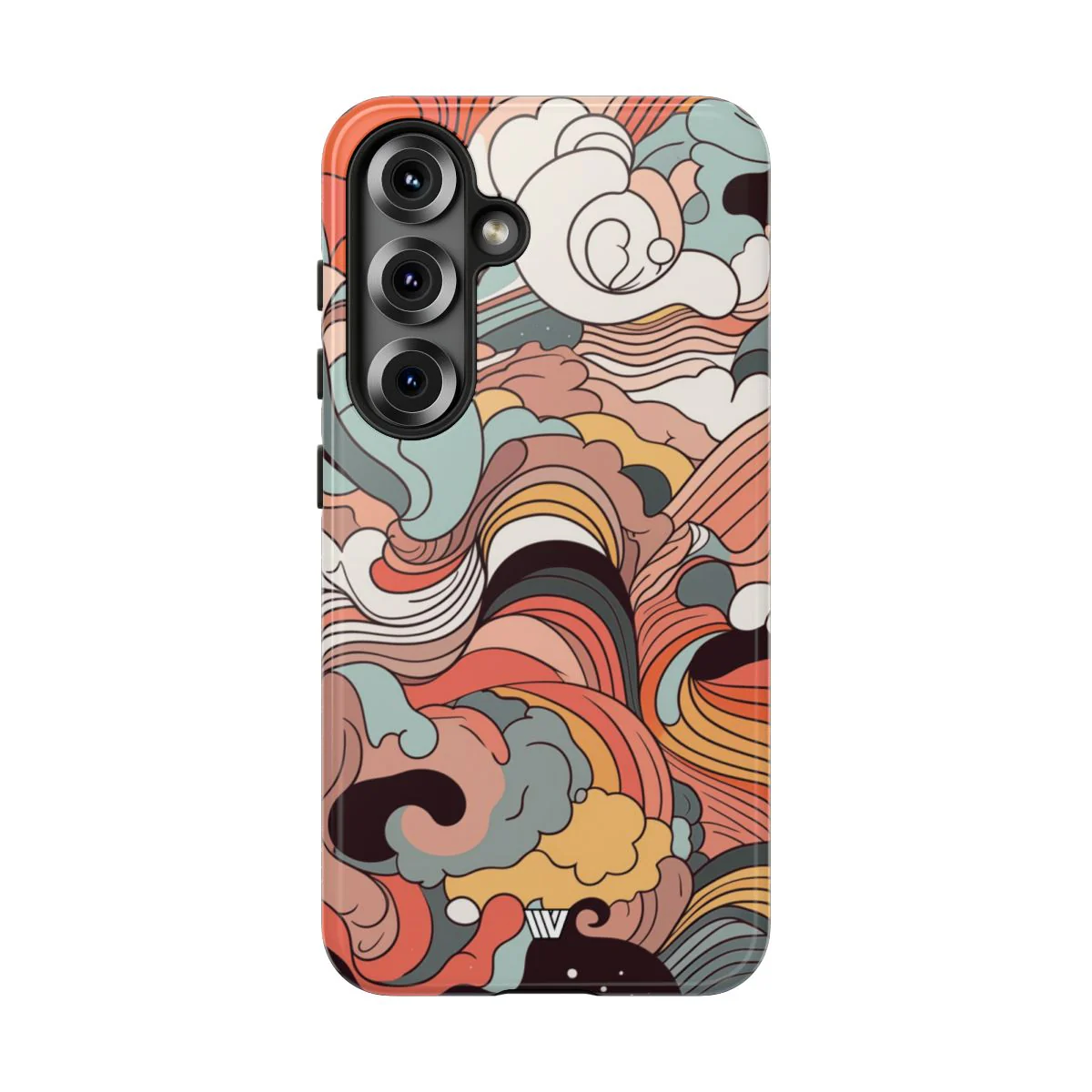 ABSTRACT DOODLE CLOUDS | Tough Phone Case - Image 84