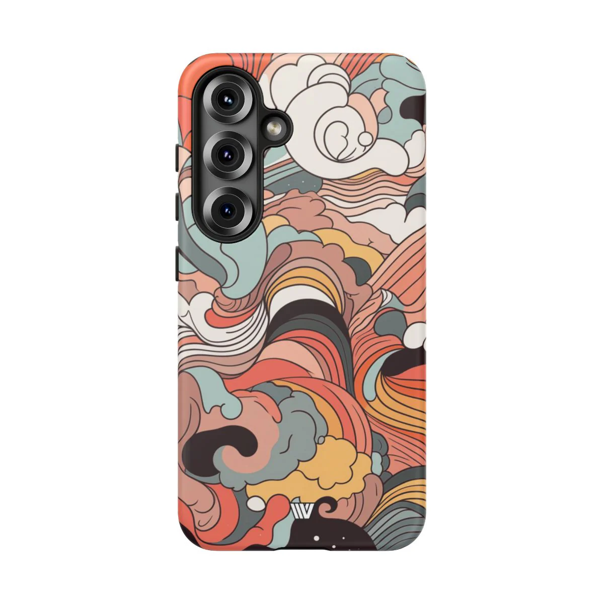 ABSTRACT DOODLE CLOUDS | Tough Phone Case - Image 85