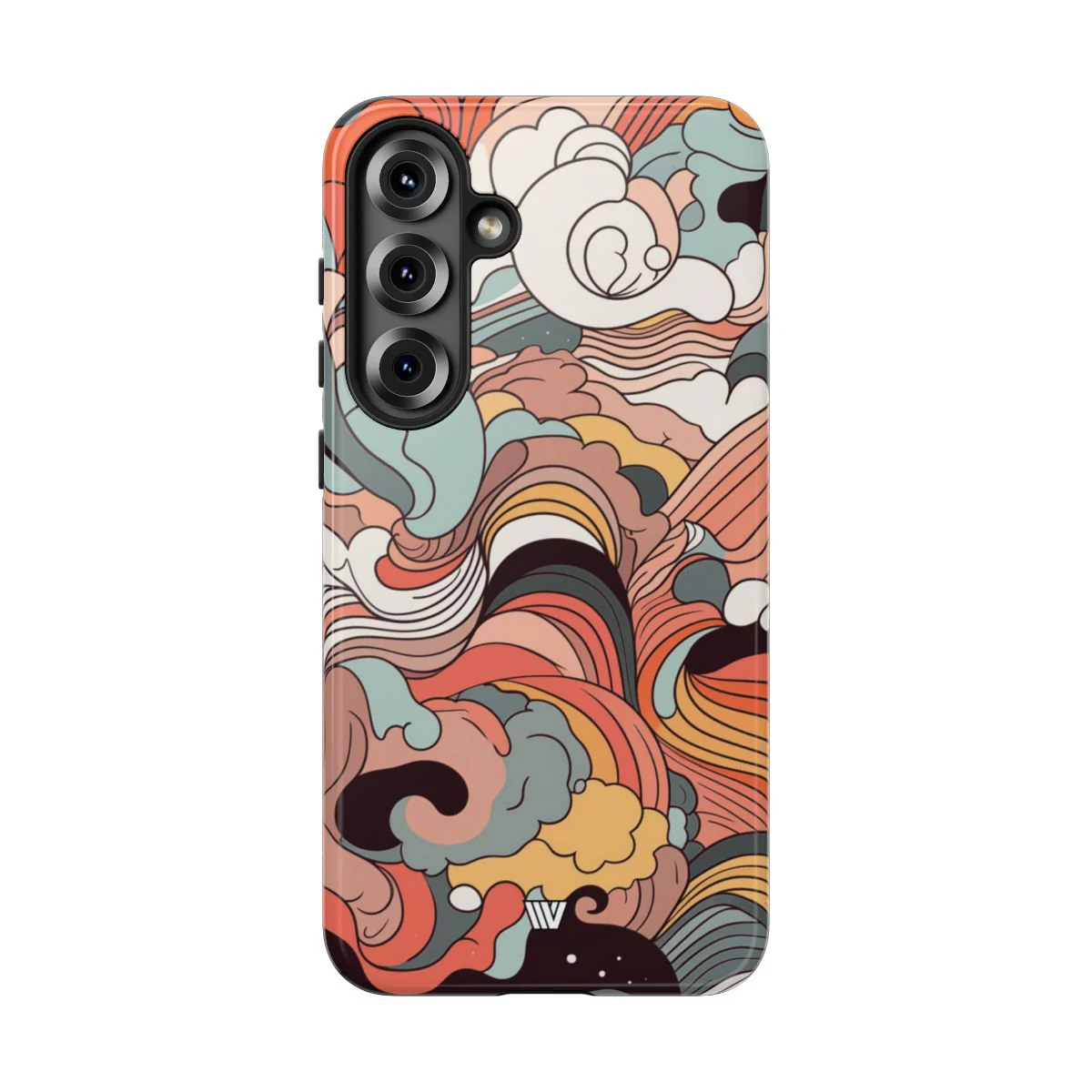 ABSTRACT DOODLE CLOUDS | Tough Phone Case - Image 86