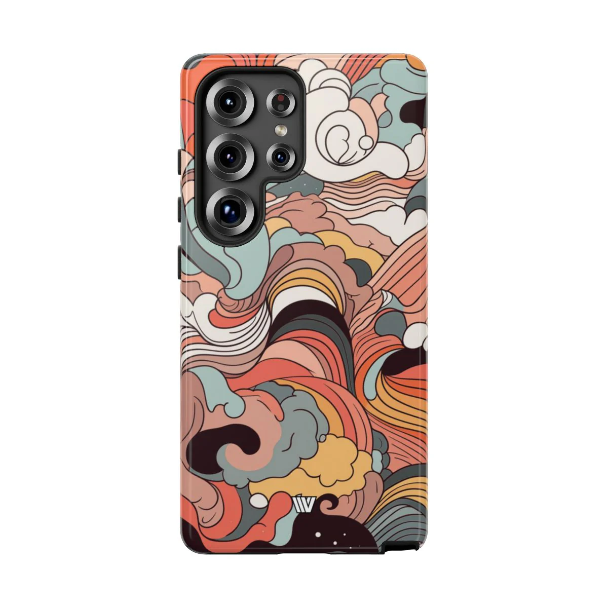 ABSTRACT DOODLE CLOUDS | Tough Phone Case - Image 88