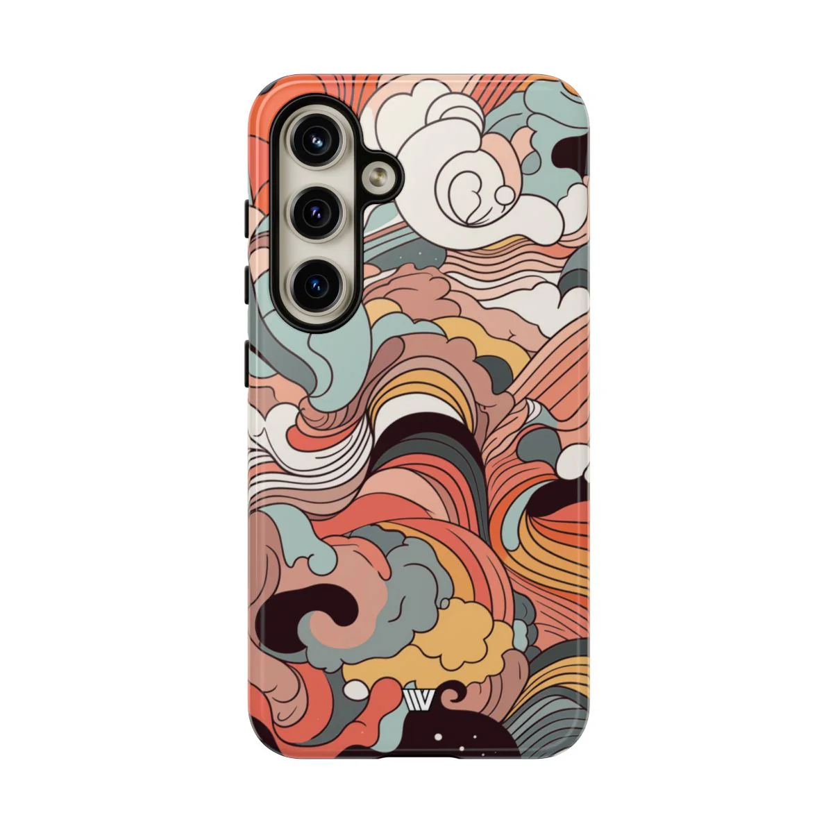 ABSTRACT DOODLE CLOUDS | Tough Phone Case - Image 90