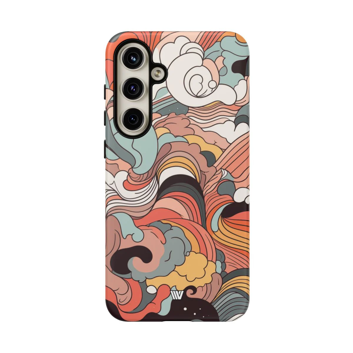 ABSTRACT DOODLE CLOUDS | Tough Phone Case - Image 93