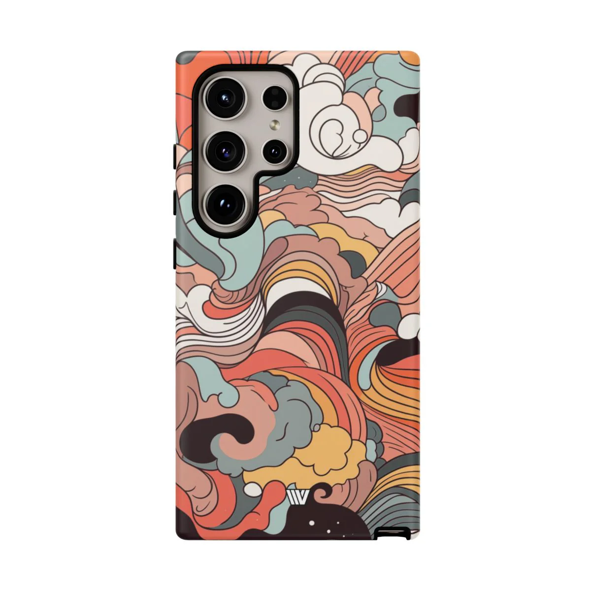 ABSTRACT DOODLE CLOUDS | Tough Phone Case - Image 95