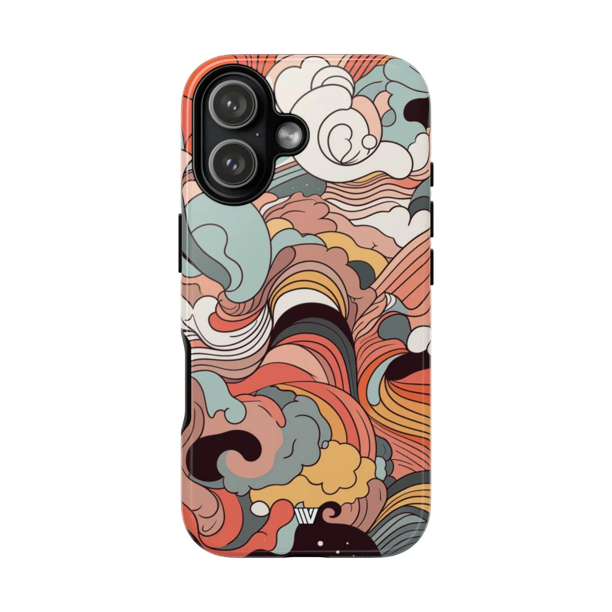 ABSTRACT DOODLE CLOUDS | Tough Phone Case - Image 96