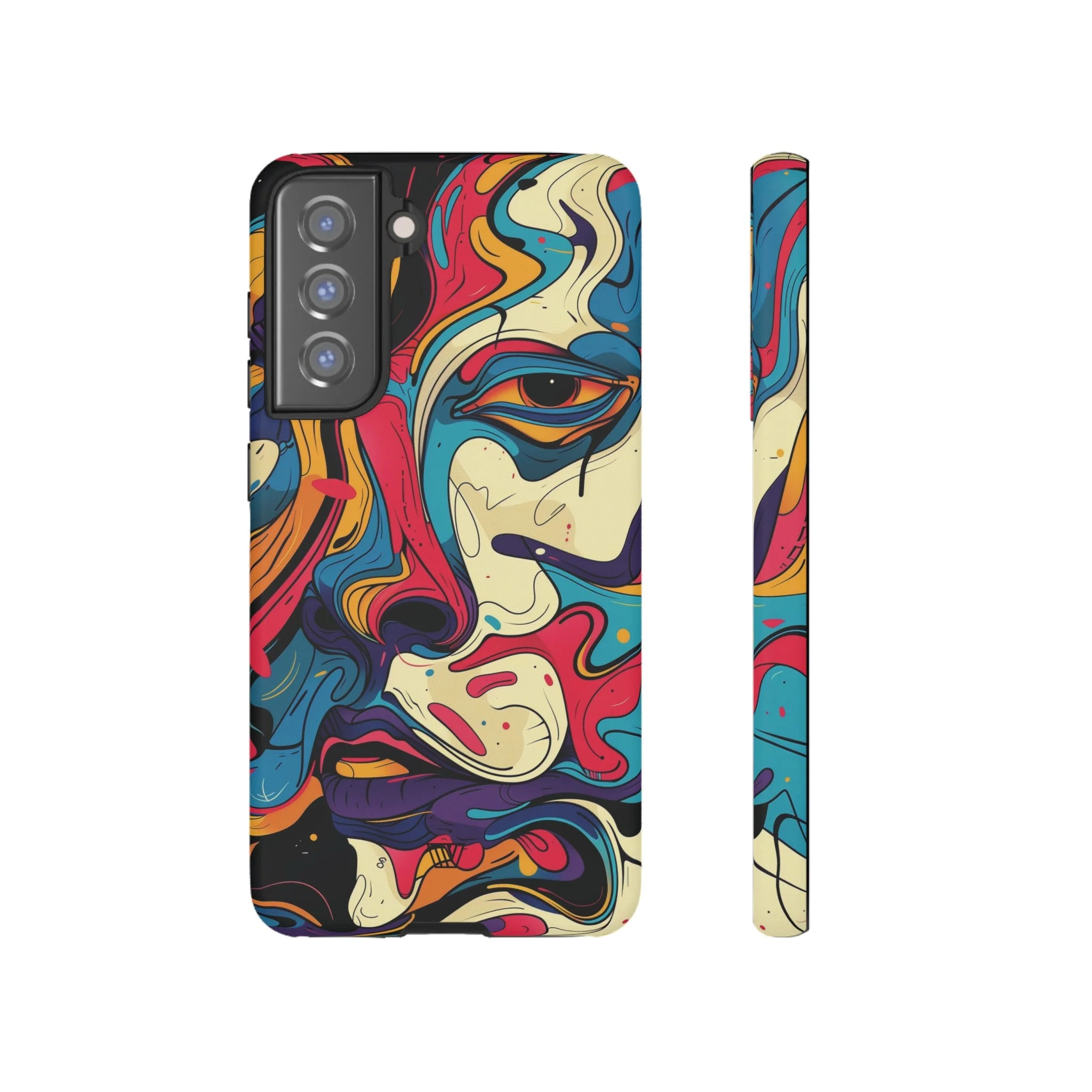 ABSTRACT GAZE | Tough Phone Case - Image 34