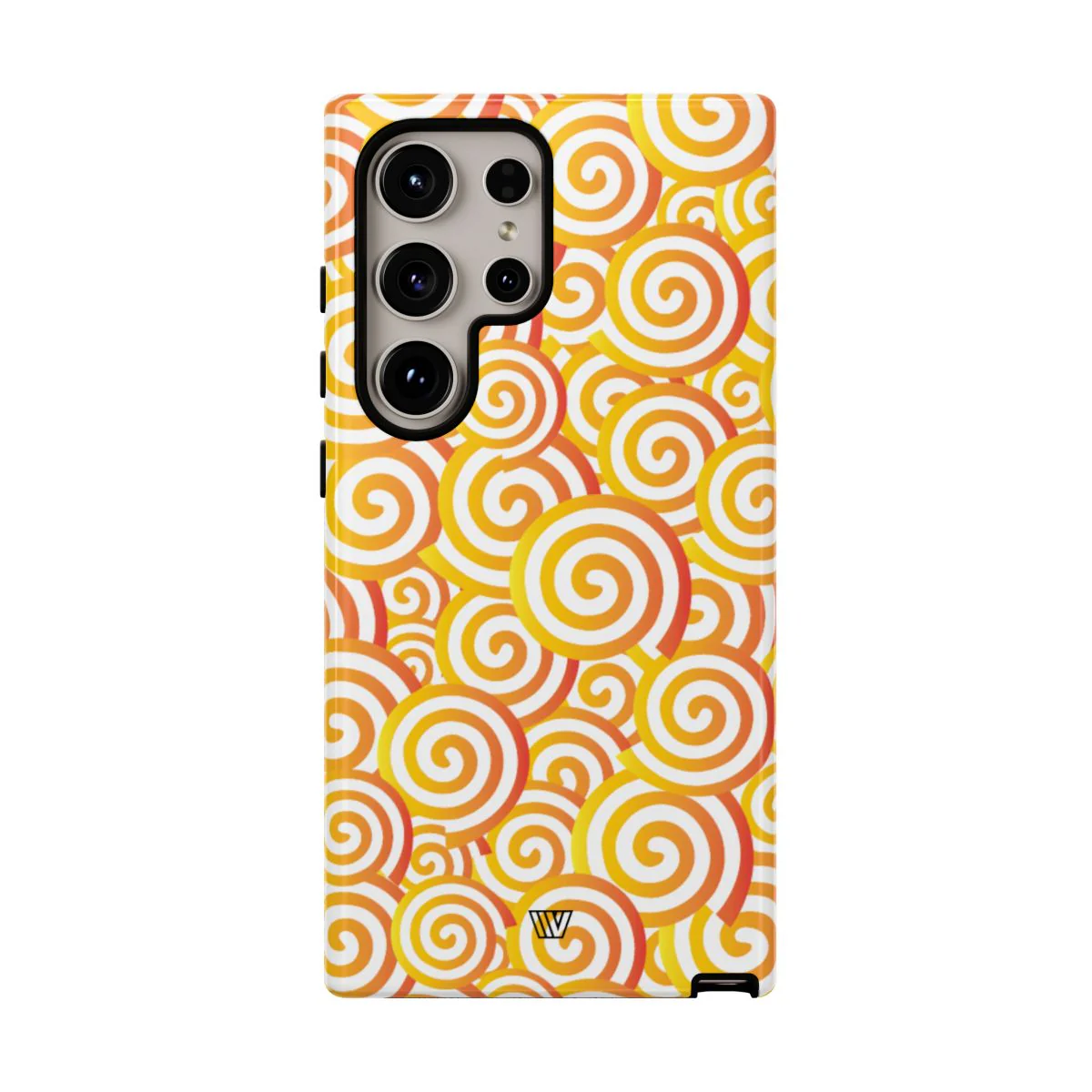 ABSTRACT SPIRAL ORANGE | Tough Phone Case - Image 102