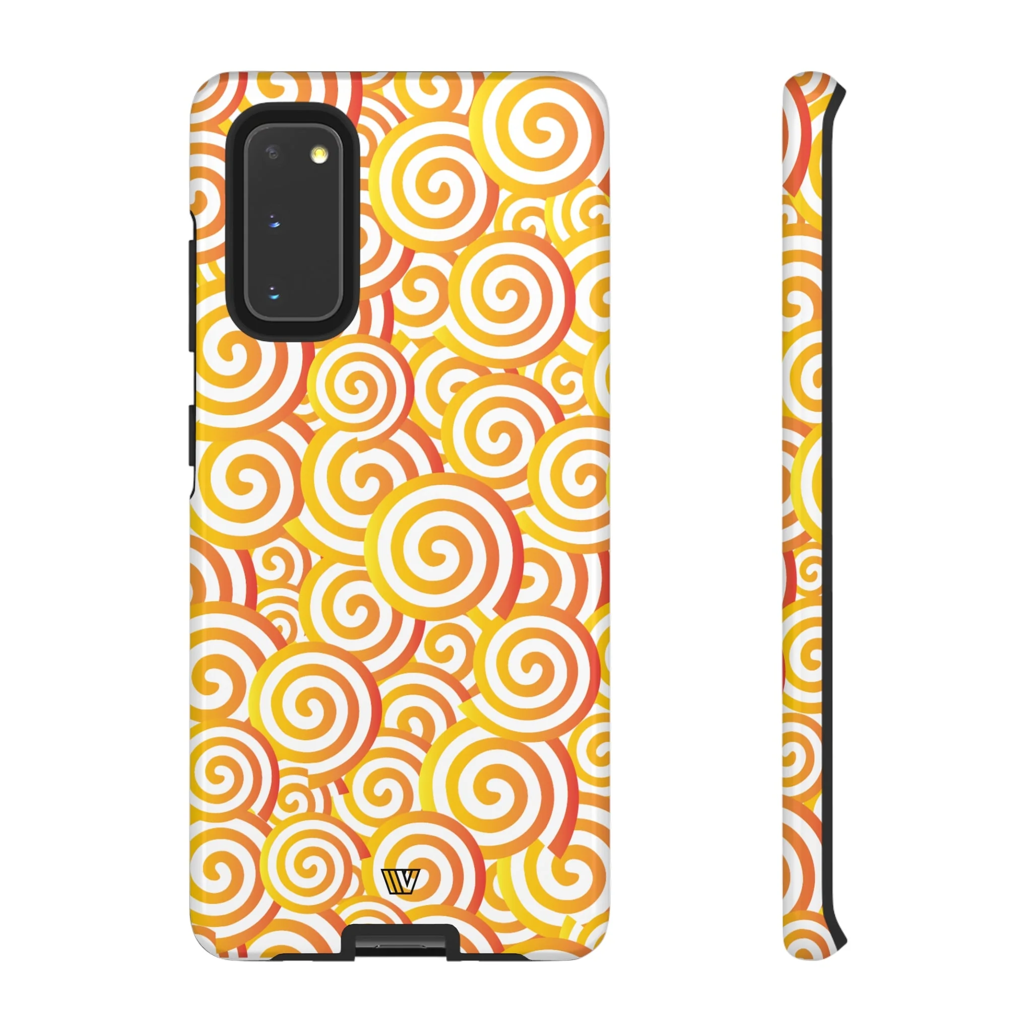ABSTRACT SPIRAL ORANGE | Tough Phone Case - Image 27