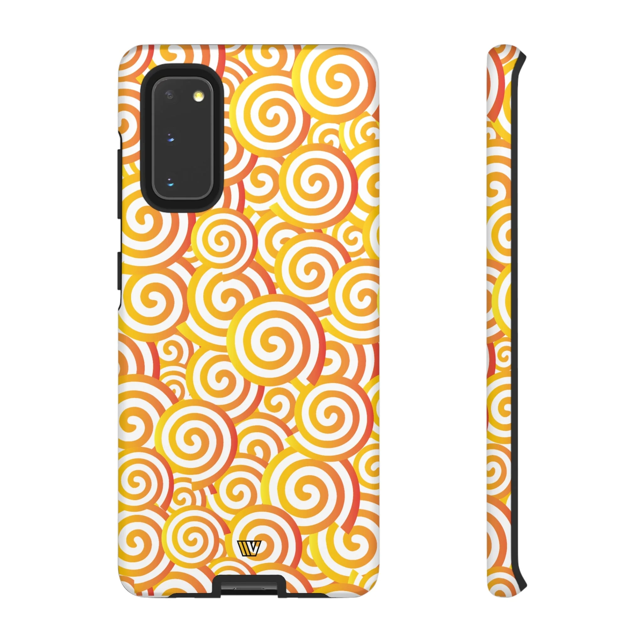 ABSTRACT SPIRAL ORANGE | Tough Phone Case - Image 28