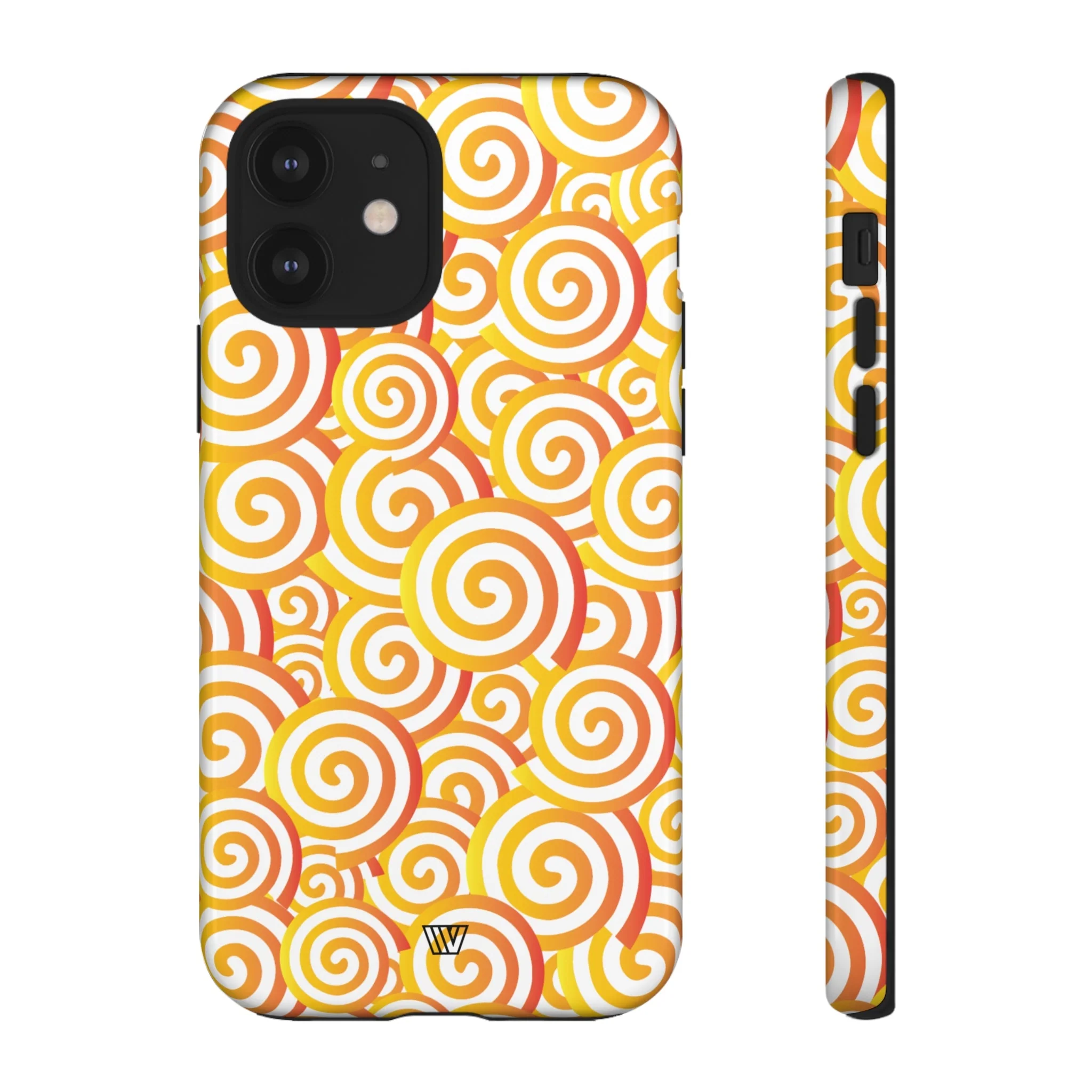 ABSTRACT SPIRAL ORANGE | Tough Phone Case - Image 35