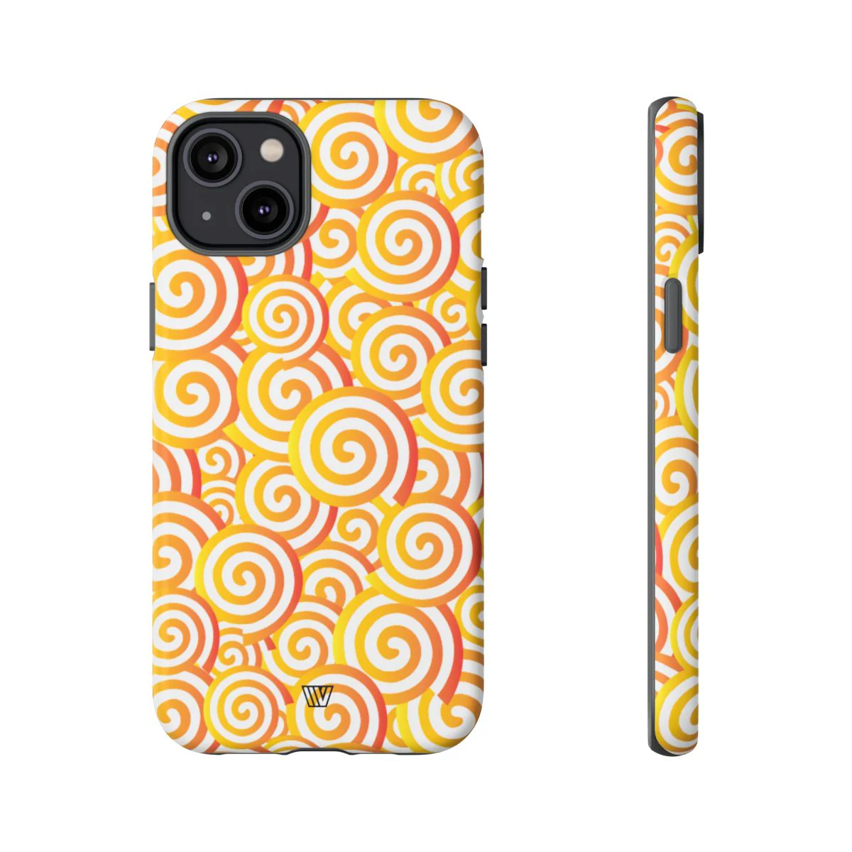 ABSTRACT SPIRAL ORANGE | Tough Phone Case - Image 46