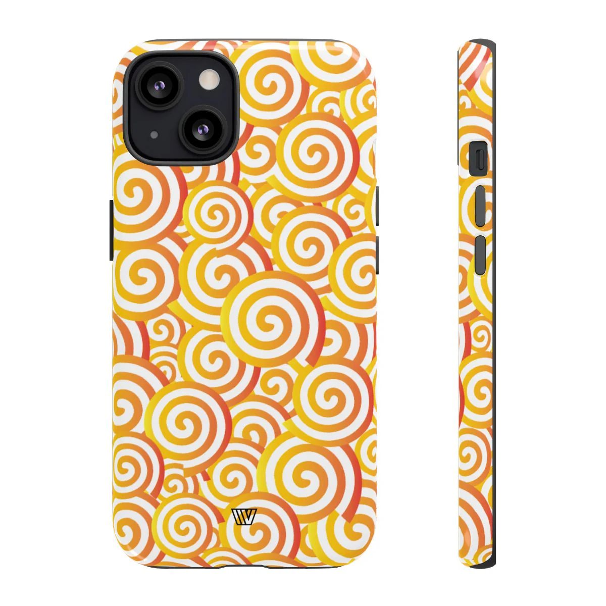 ABSTRACT SPIRAL ORANGE | Tough Phone Case - Image 49