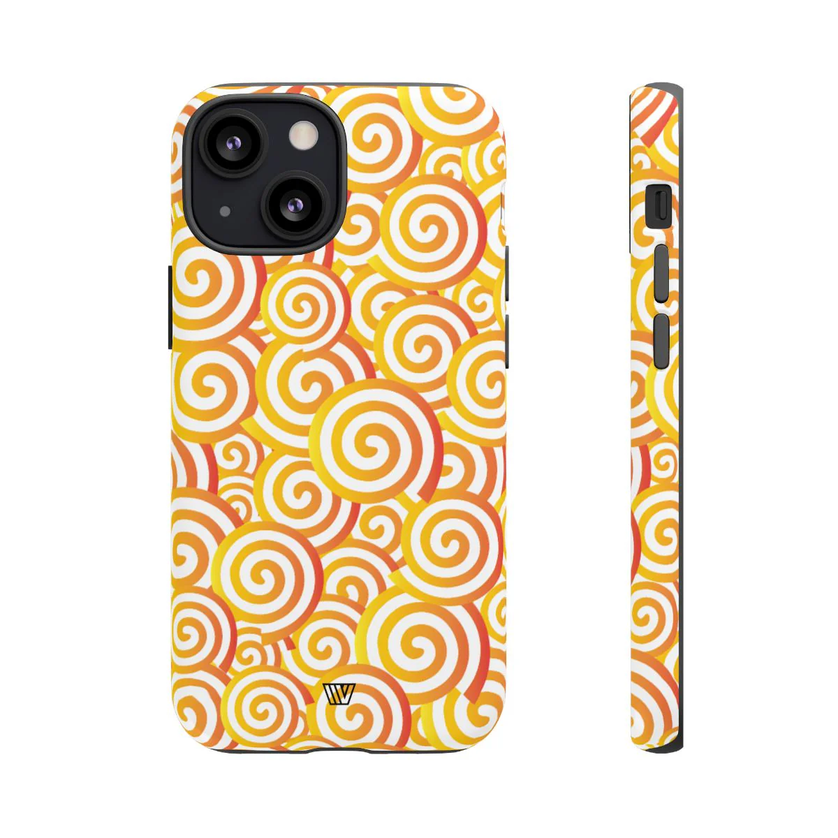 ABSTRACT SPIRAL ORANGE | Tough Phone Case - Image 52