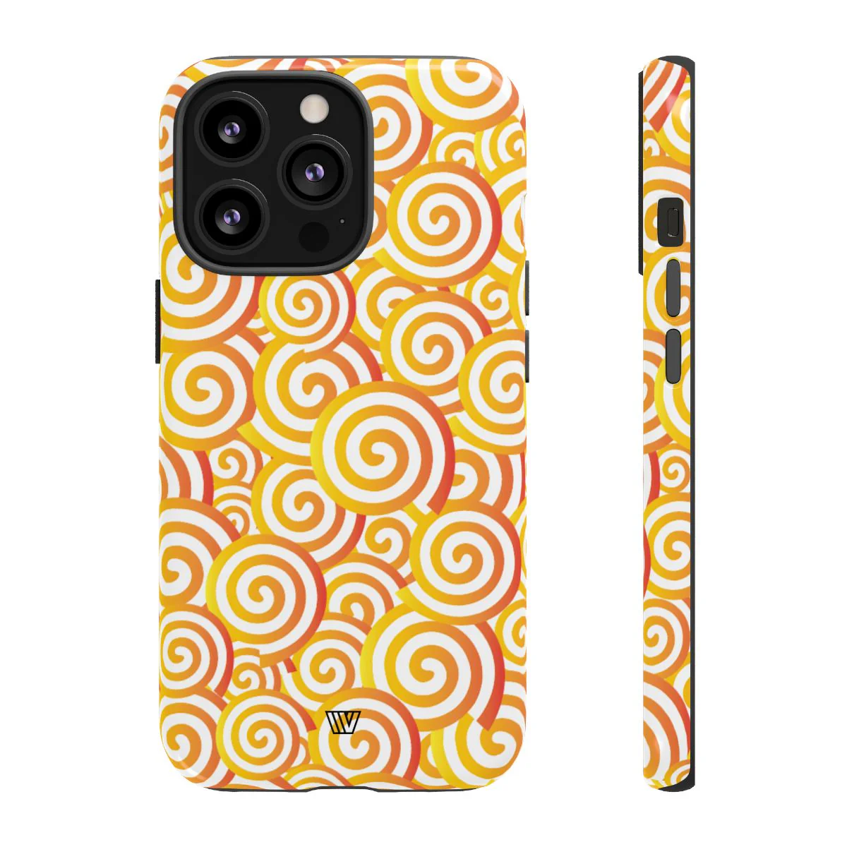 ABSTRACT SPIRAL ORANGE | Tough Phone Case - Image 53