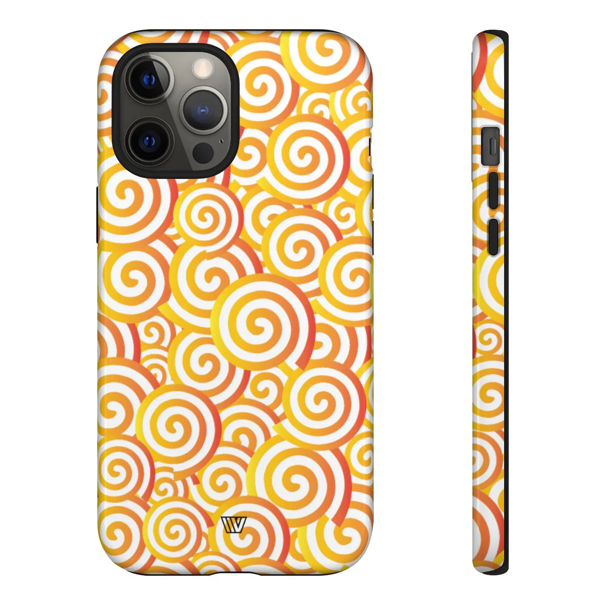 ABSTRACT SPIRAL ORANGE | Tough Phone Case - Image 56