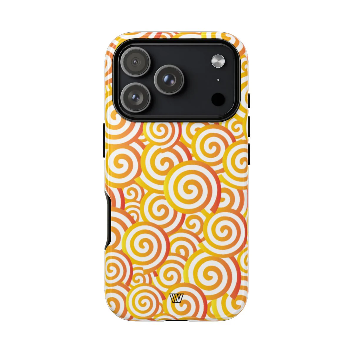 ABSTRACT SPIRAL ORANGE | Tough Phone Case - Image 63