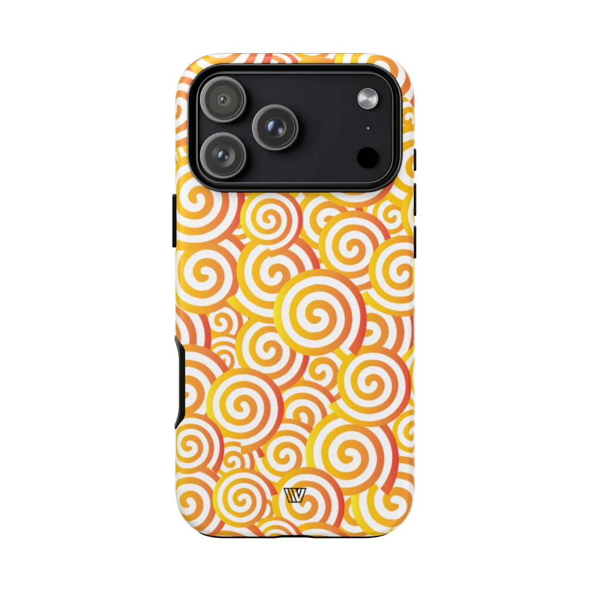 ABSTRACT SPIRAL ORANGE | Tough Phone Case - Image 66