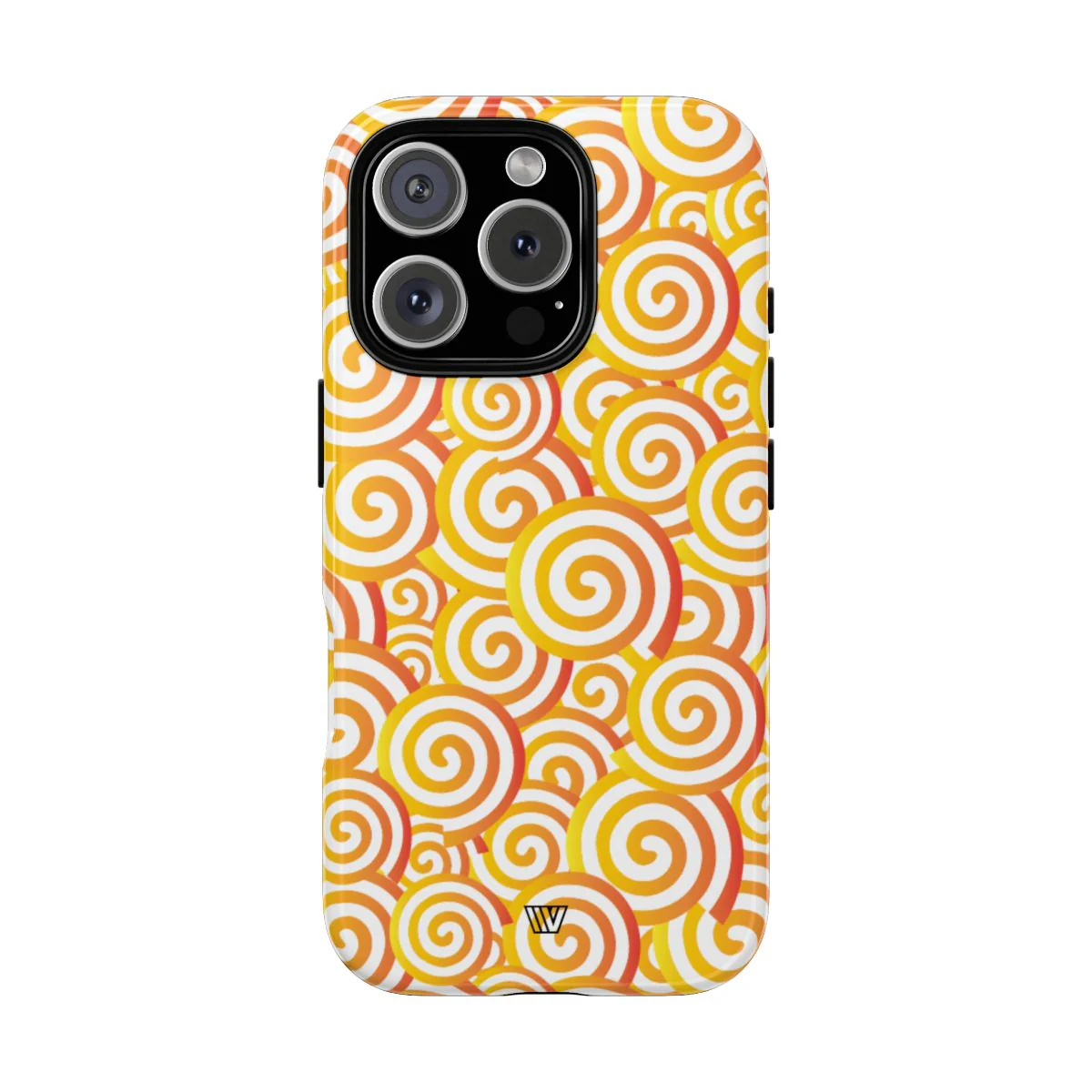 ABSTRACT SPIRAL ORANGE | Tough Phone Case - Image 67