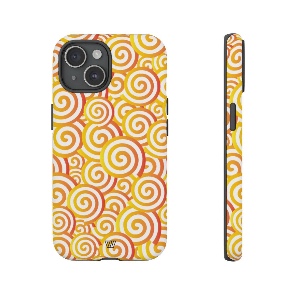ABSTRACT SPIRAL ORANGE | Tough Phone Case - Image 75