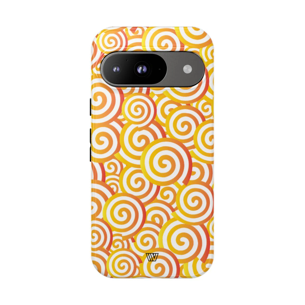 ABSTRACT SPIRAL ORANGE | Tough Phone Case - Image 82