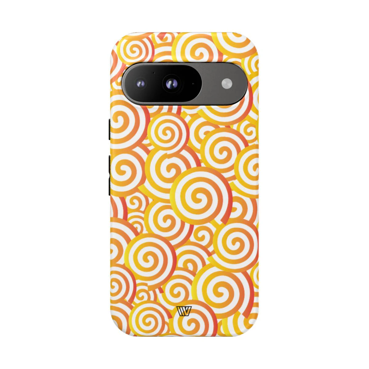 ABSTRACT SPIRAL ORANGE | Tough Phone Case - Image 83